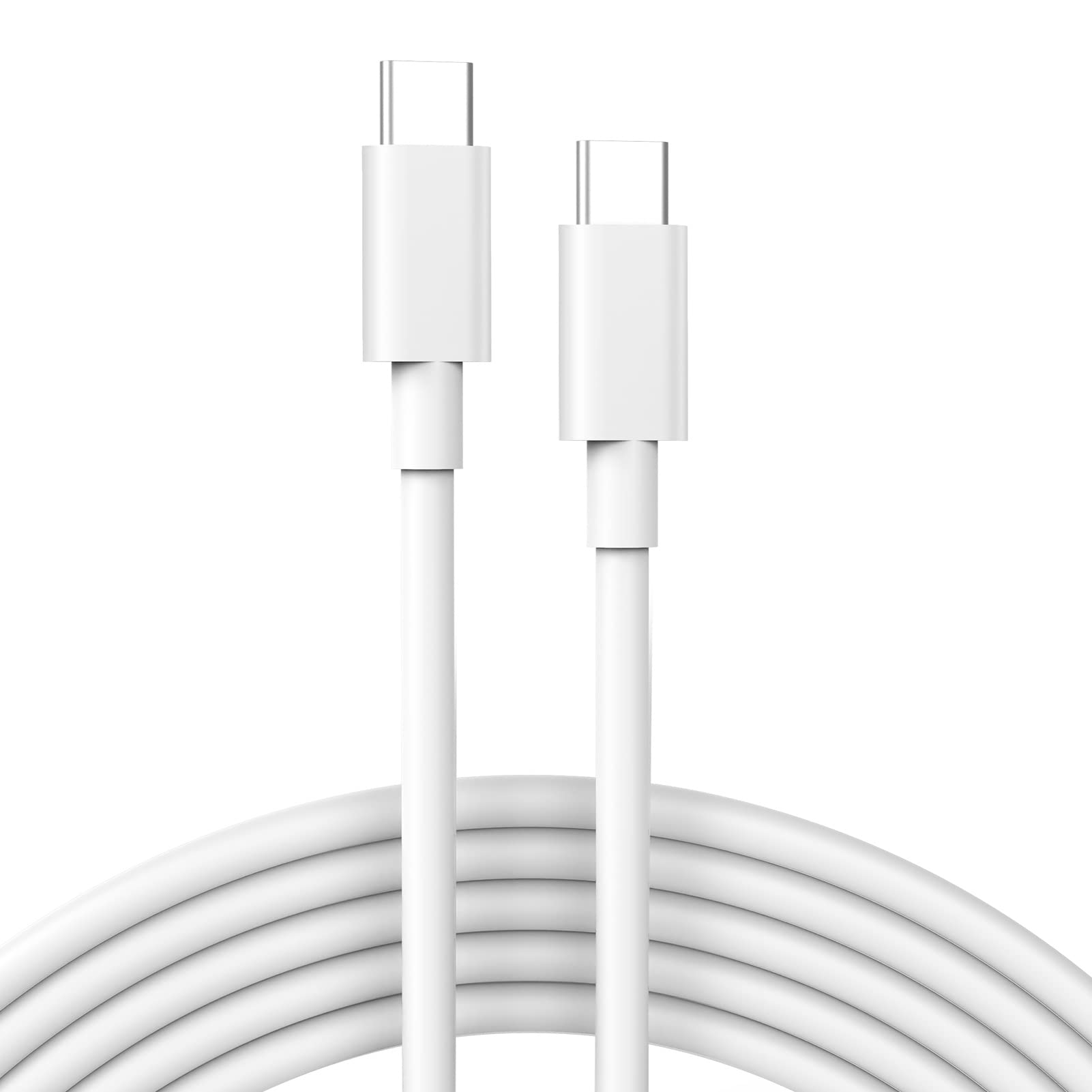 IFEART USB C to USB C Cable 6.6FT - Fast Charging Cord for MacBook Air/Pro, iPad Pro 13/12.9/11 inch, iPad Air 5/4, Mini 6, iPhone 16/15 Pro Max/Plus, Pixel & More Type-C Devices | Perfect for Home, Office & Travel Charging