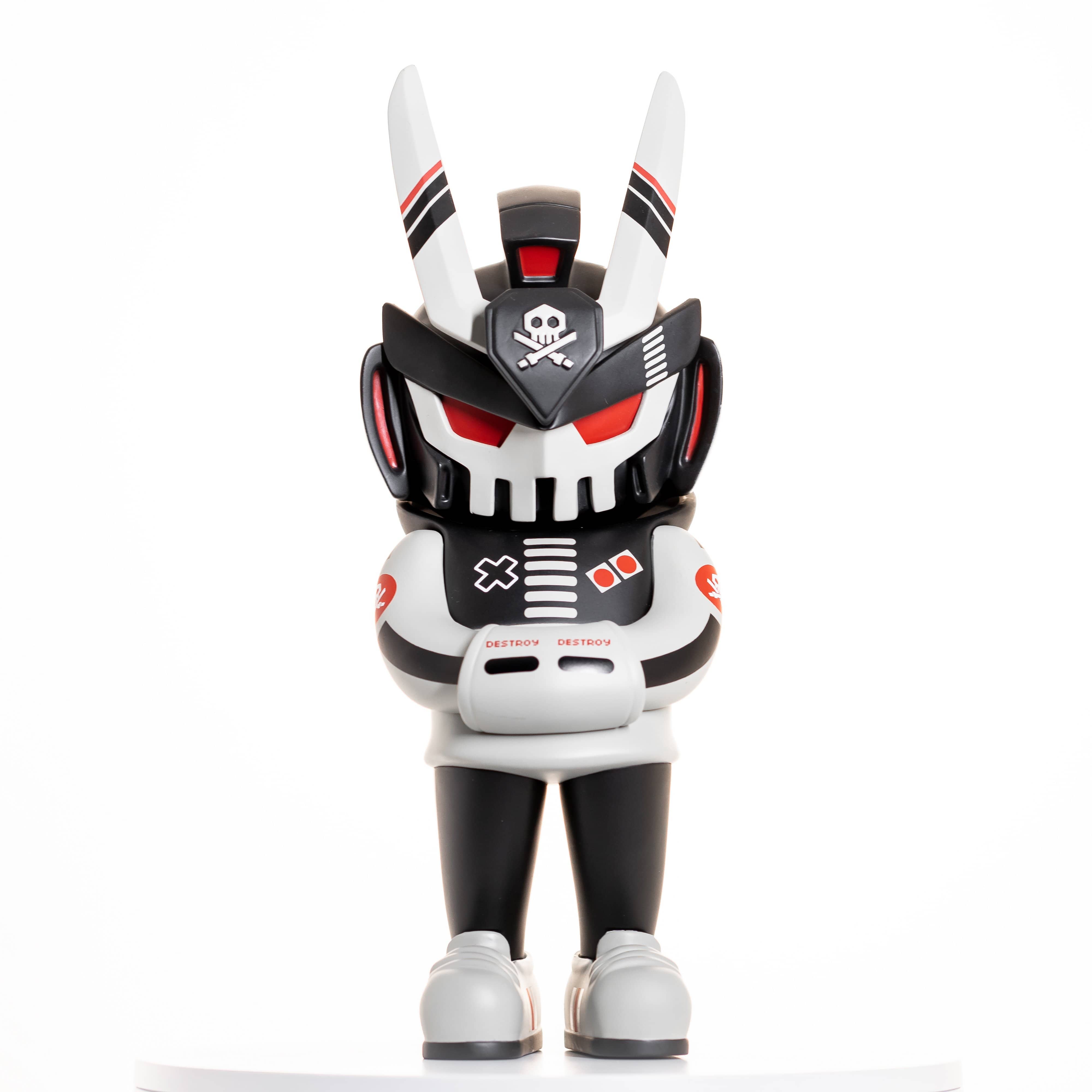 Retro Destroyer MEGA TEQ63 Action Figure - Limited Edition by Quiccs x Martian Toys x IamRetro - Collectible Vinyl Art Toy for Display & Home Decor