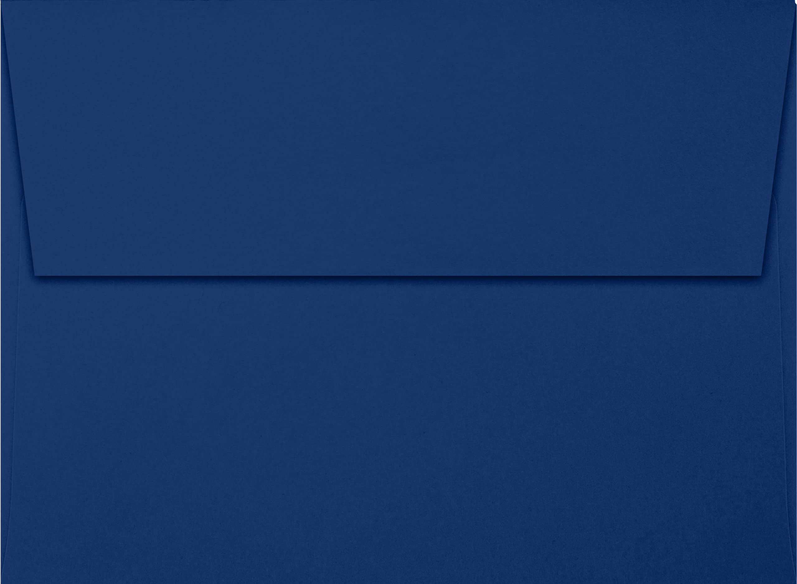 Premium LUXPAPER A7 Printable Invitation Envelopes (1000 Pack) - 80 lb. Navy Blue, 5.25
