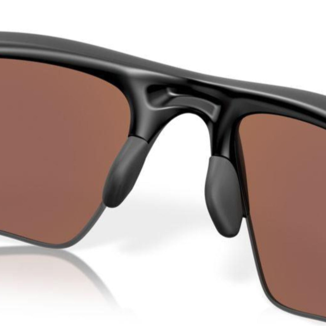Oakley Half Jacket 2.0 XL Sunglasses - Matte Black Frame with Prizm Deep Water Polarized Lenses (Model 0OO9154 915467) for Cycling, Running & Outdoor Sports