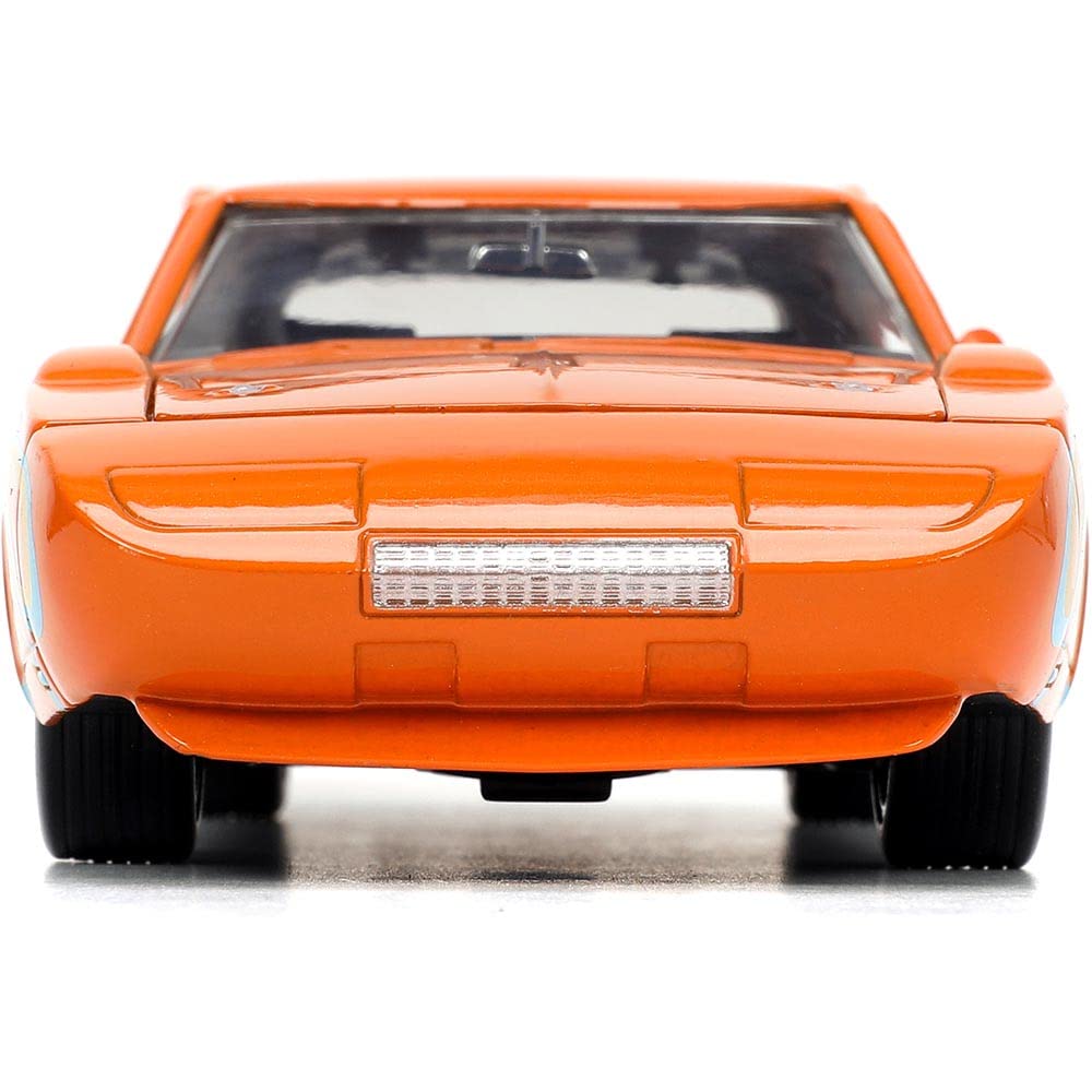 Jada Toys I Love The 60’s 1:24 Scale 1969 Dodge Charger Daytona Die-Cast Model Car - Collectible Orange Muscle Car for Kids & Adults - Perfect for Display, Gift Giving & Vintage Car Enthusiasts
