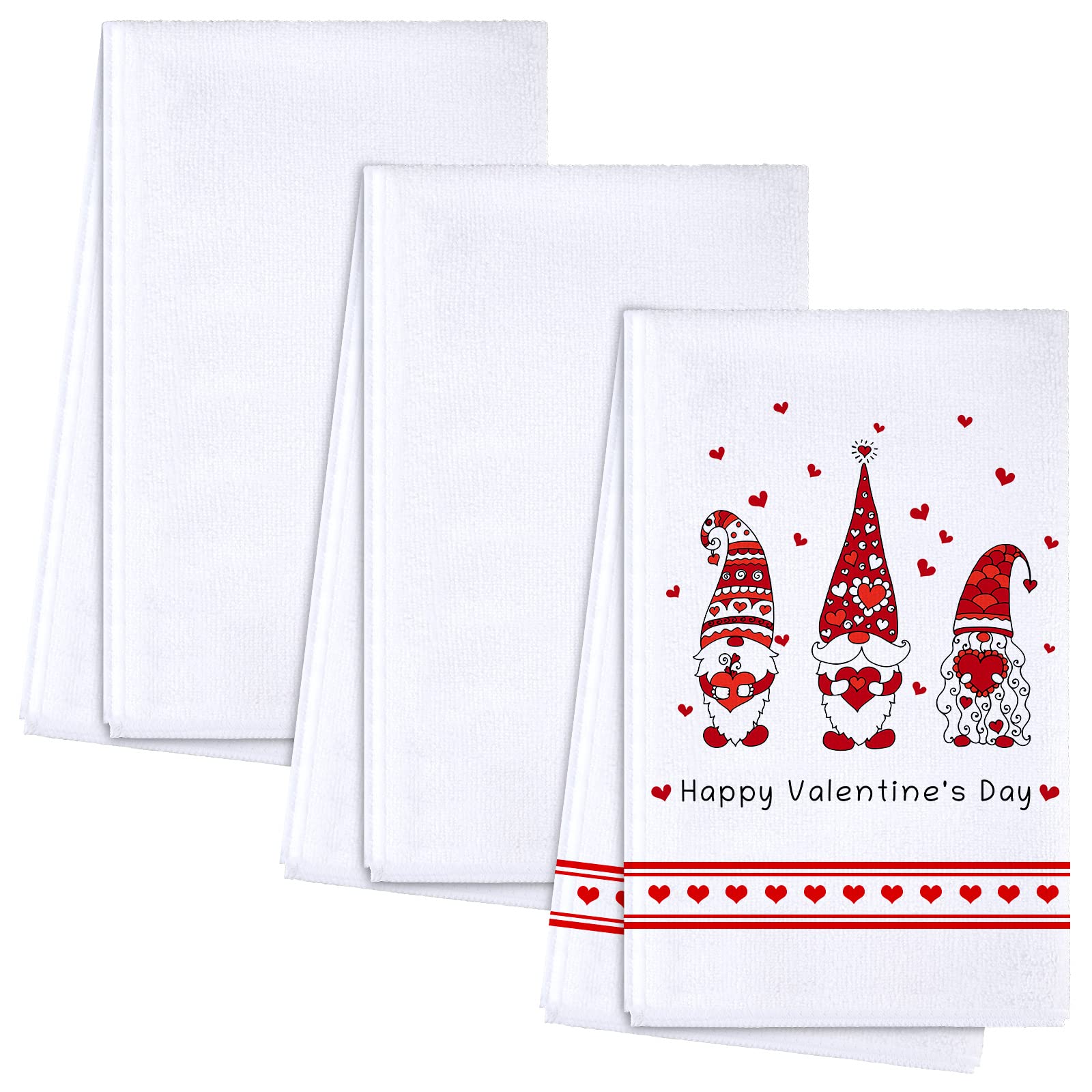 Premium Sublimation Dish Towels - Super Absorbent Multi-Purpose Kitchen & Bathroom Towels (16x24 Inch, 3-Pack) - Ideal for Cooking, Cleaning, DIY Projects & Home Decor