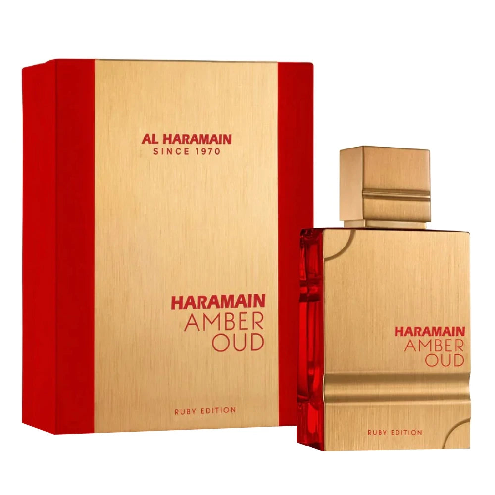 Al Haramain Amber Oud Ruby 3.3 oz Eau de Parfum - Unisex Luxury Fragrance for Men & Women - Perfect for Date Nights, Special Occasions & Daily Wear