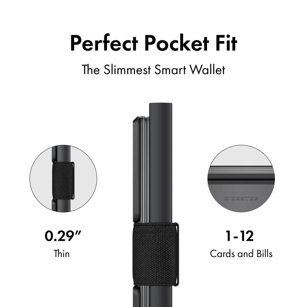 Ekster RFID Blocking Slim Wallet - Premium Leather Card Holder for Men & Women - Perfect for Travel, Business & Everyday Use