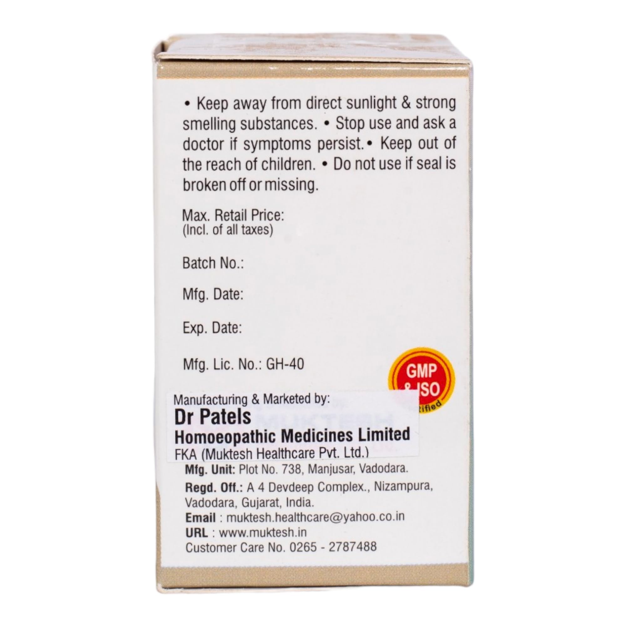 Dr. Patel's Homeopathic Clinex Tablet for Acne Treatment | Pimple & Blemish Control | Reduce Scars & Pigmentation | Clear & Healthy Skin Solution - 25g | Perfect for Daily Skincare Routine & Teenage Acne Problems