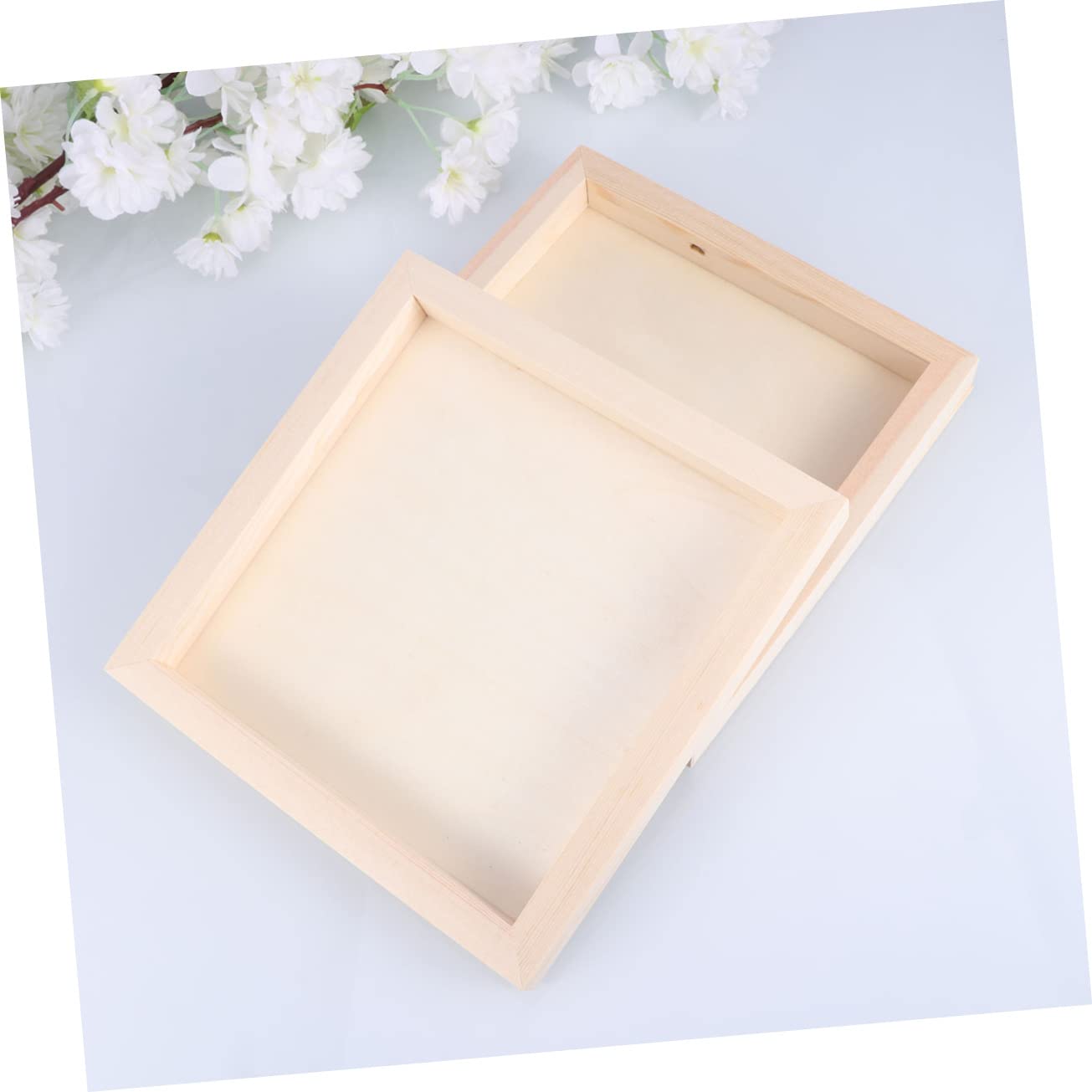 RORPOIR 5pcs DIY Clay Photo Frames Kit - Handmade Wooden Picture Frames for Arts & Crafts, Home Decor, Kids Activities - Perfect for Wall Display, Gift Giving & Creative Projects