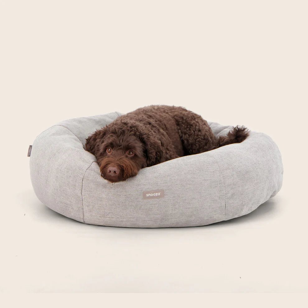 Panelled Cuddler Dog Bed - Soft & Supportive Orthopedic Pet Bed for Small to Medium Dogs | Perfect for Indoor Use, Crate Training & Cozy Napping Spots