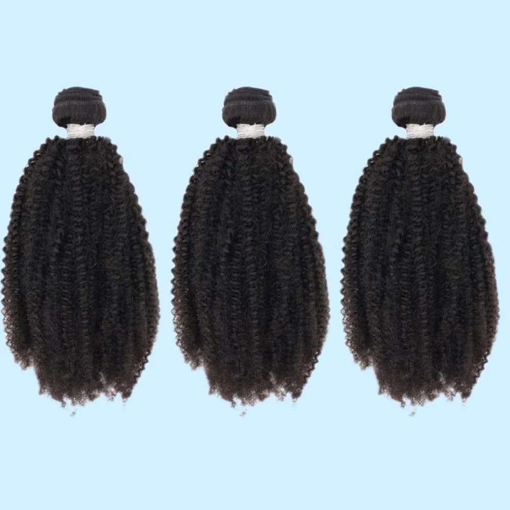 Brazilian Afro Kinky Curly Hair Bundles 12
