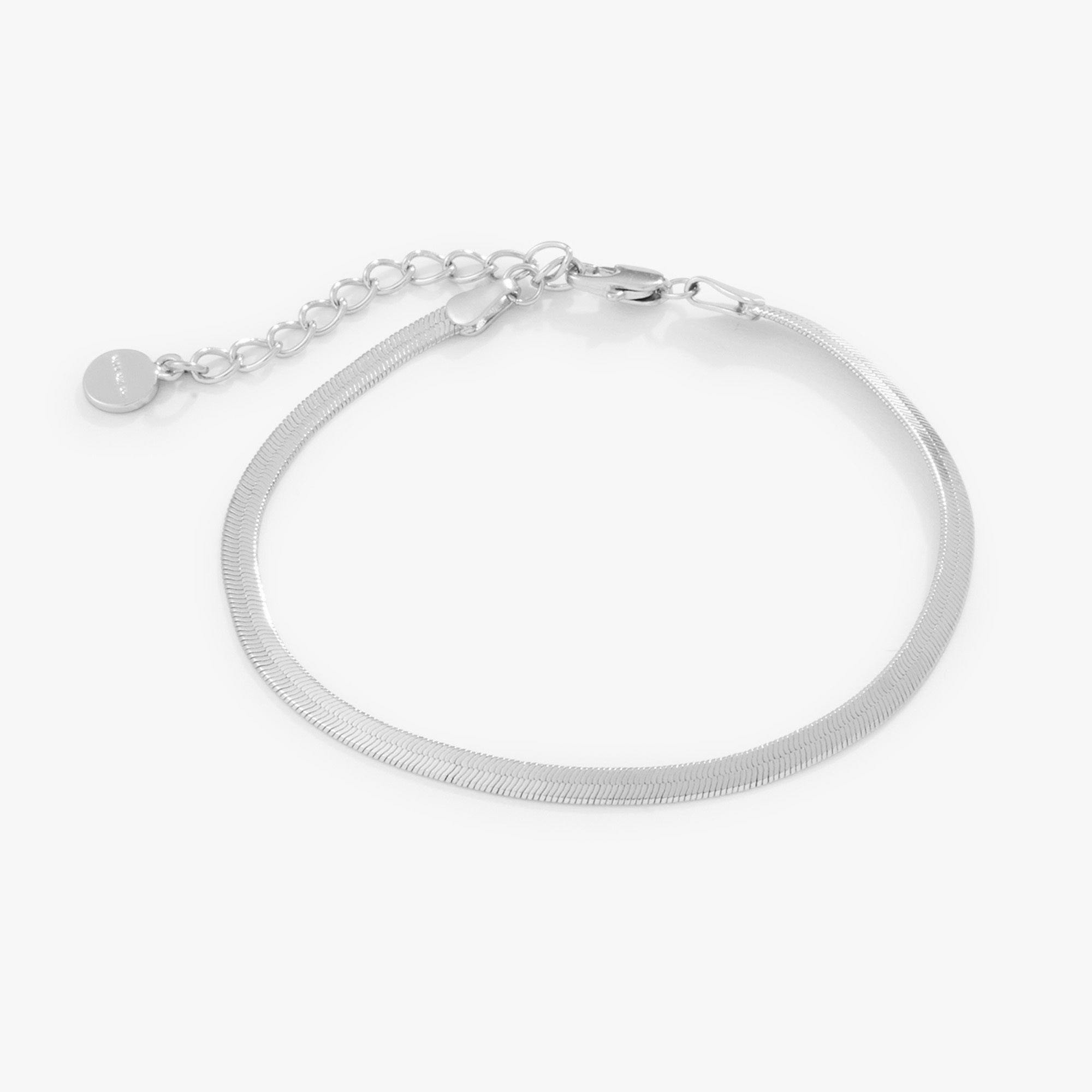 Stylish Herringbone Chain Bracelet for Women - Elegant Gold & Silver Layering Jewelry - Perfect for Daily Wear, Parties & Gifts