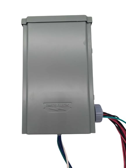 Connecticut Electric EmerGen 30 Amp 6-Circuit 7500W Transfer Switch - Backup Power Solution for Home & RV Emergency Use
