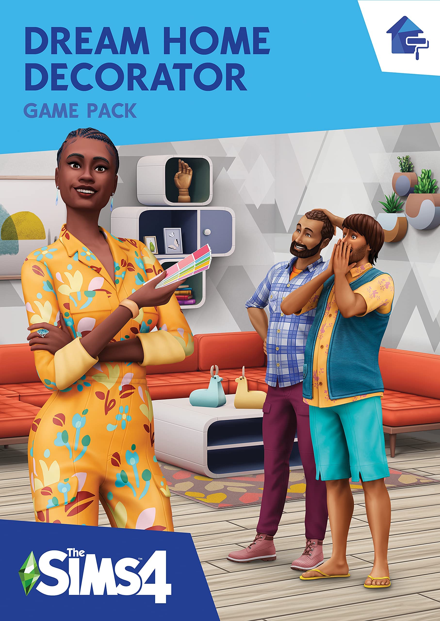 The Sims 4 Dream Home Decorator Game Pack - PC/Mac Digital Download Code (English Version) | Home Design & Interior Decorating Simulation Game | Perfect for Aspiring Virtual Interior Designers