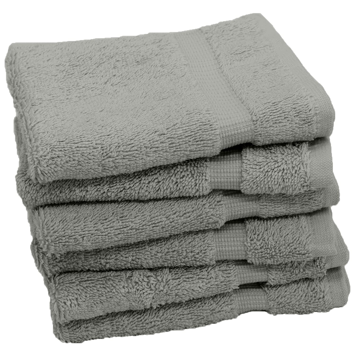 Premium 100% Turkish Cotton 700 GSM Luxury Washcloth Set - Soft Spa & Hotel Quality Bath Towels for Face, Body & Makeup Removal (13