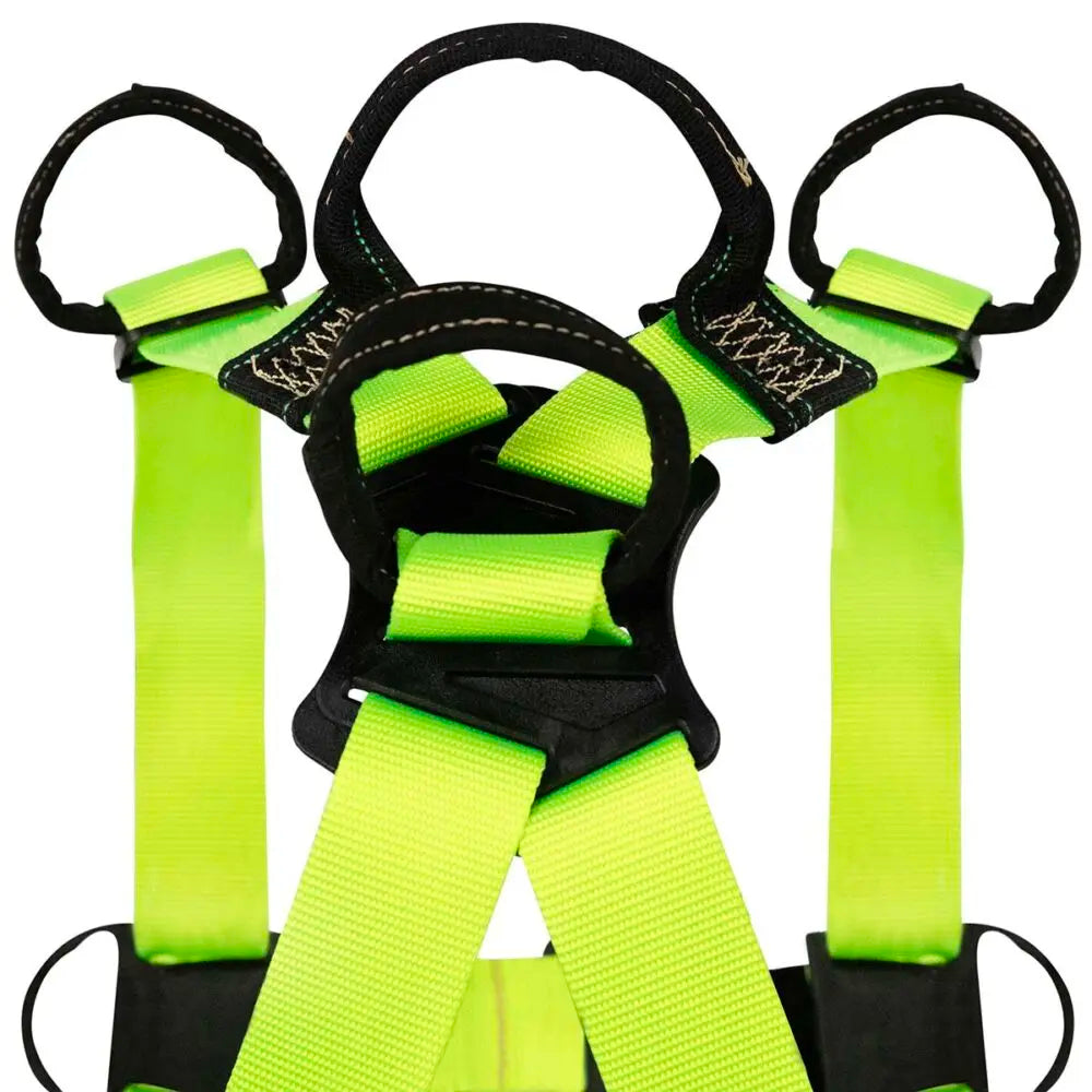 Arc Flash Full Body Retrieval Harness - SL 3D, SL Shoulder D’s, DE QC Chest, DE FD, DE QC Legs - Safety Gear for Electrical Workers & Rescue Teams