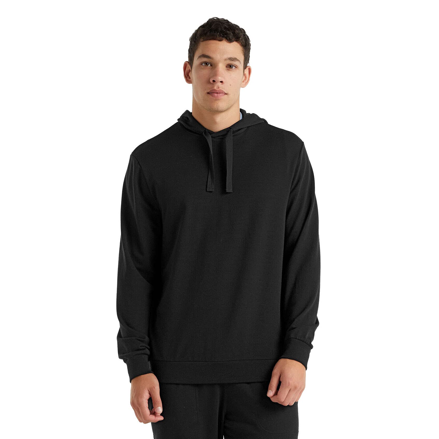 ICEBREAKER Men's Shifter Long-Sleeve Hoodie - Moisture-Wicking & Breathable Performance Hooded Sweatshirt for Hiking, Camping & Outdoor Activities
