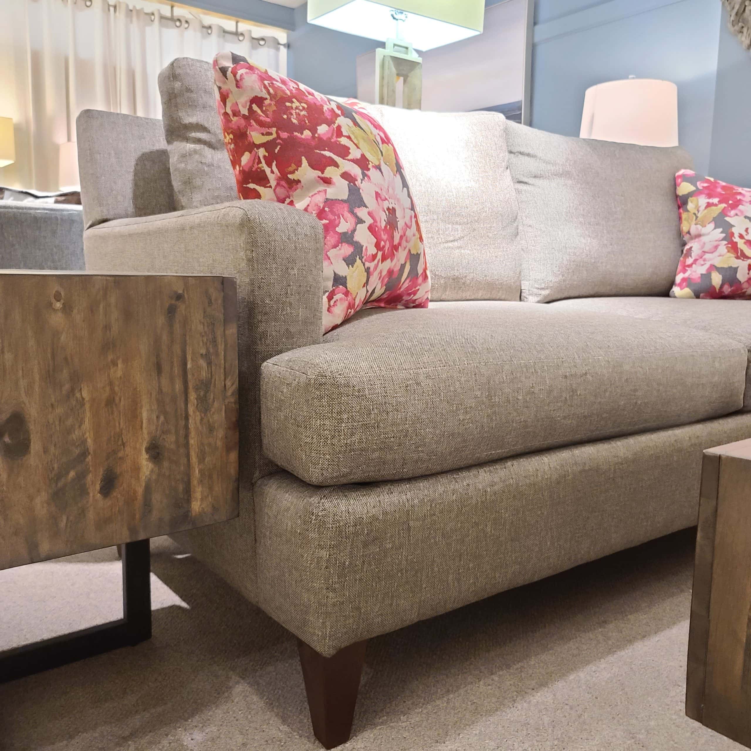 Carmen 77 Condo Sofa - Modern 3-Seater Loveseat for Small Spaces, Apartment Living Room Furniture - Perfect for Studio Apartments, Dorms & Cozy Homes
