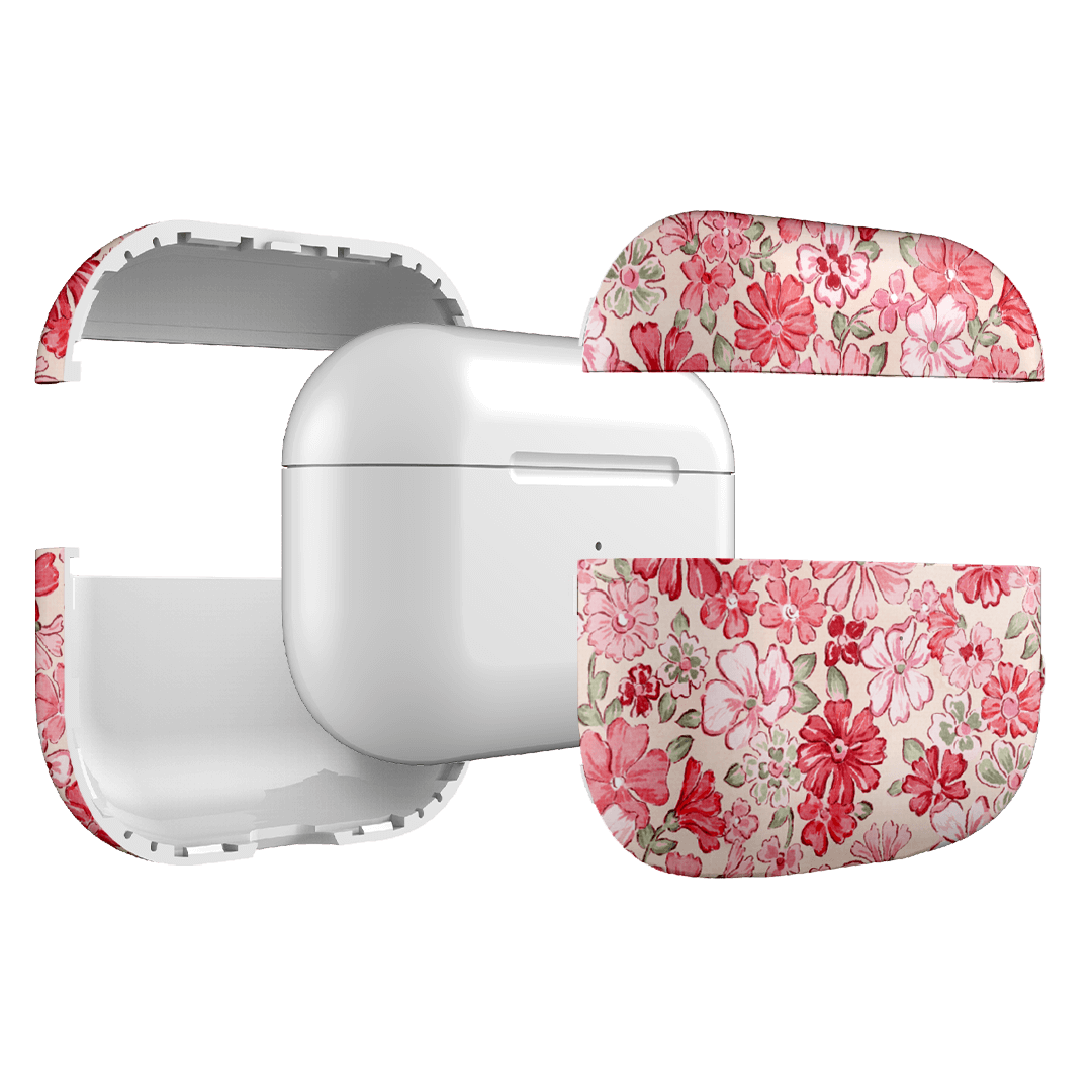 Strawberry Kiss AirPods Pro Case - Cute Pink Protective Cover for Apple AirPods Pro (2nd Gen) - Perfect for Girls, Teens & Women - Great for Travel, Workout & Everyday Use