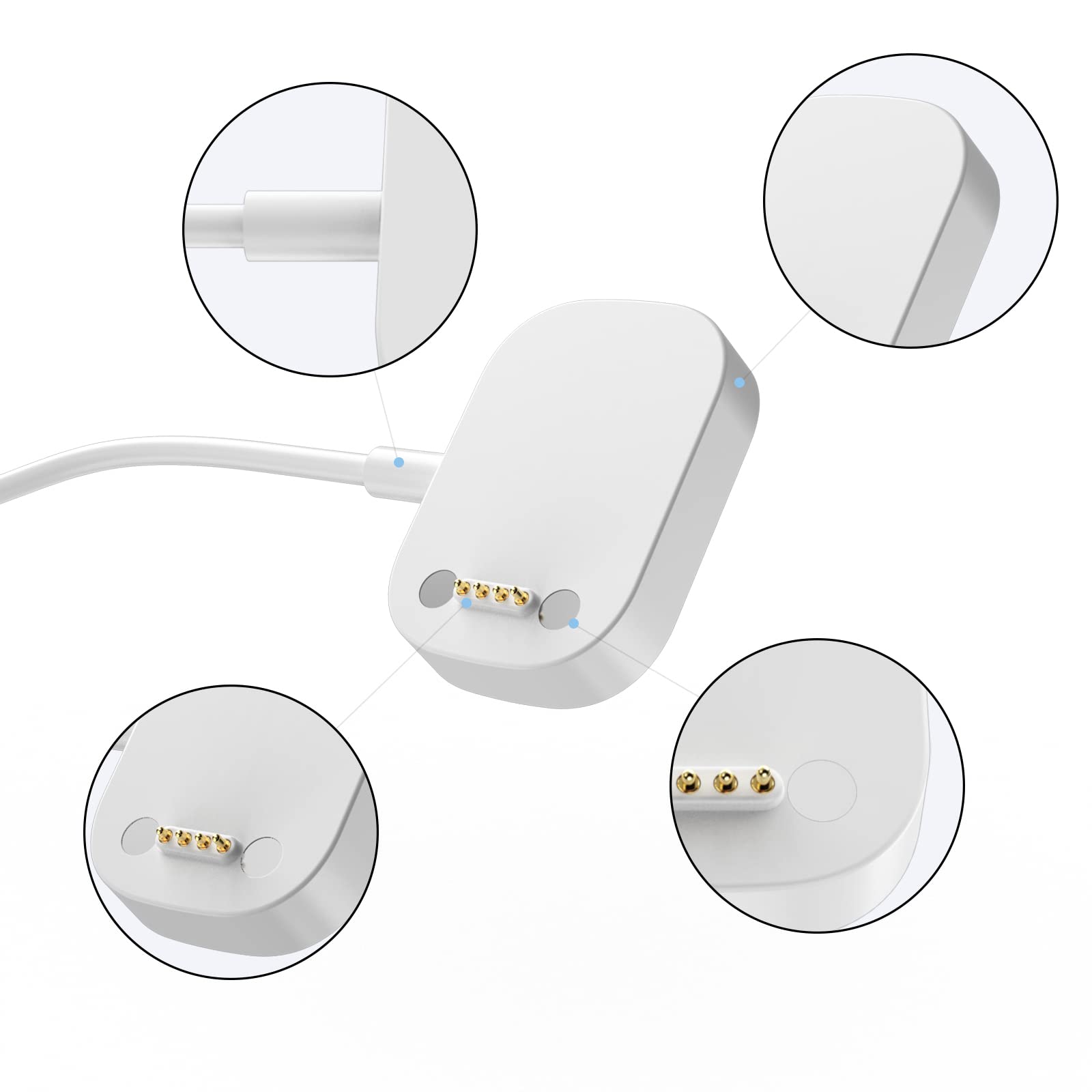 Gizmo Watch 3/Edition Charging Dock with 5ft USB Cable - Fast Charger Stand for Kids Smartwatch - Perfect for School, Travel & Daily Use