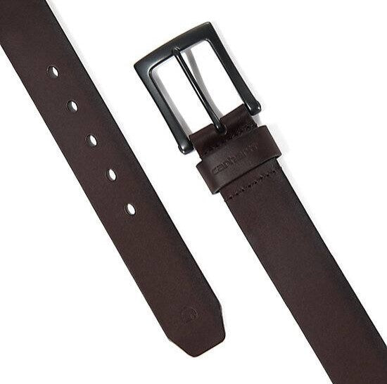 Premium Genuine Leather Anvil Belt for Men - Classic Brown Dress Belt for Business & Casual Wear - Durable & Stylish Belt for Office, Jeans & Everyday Use