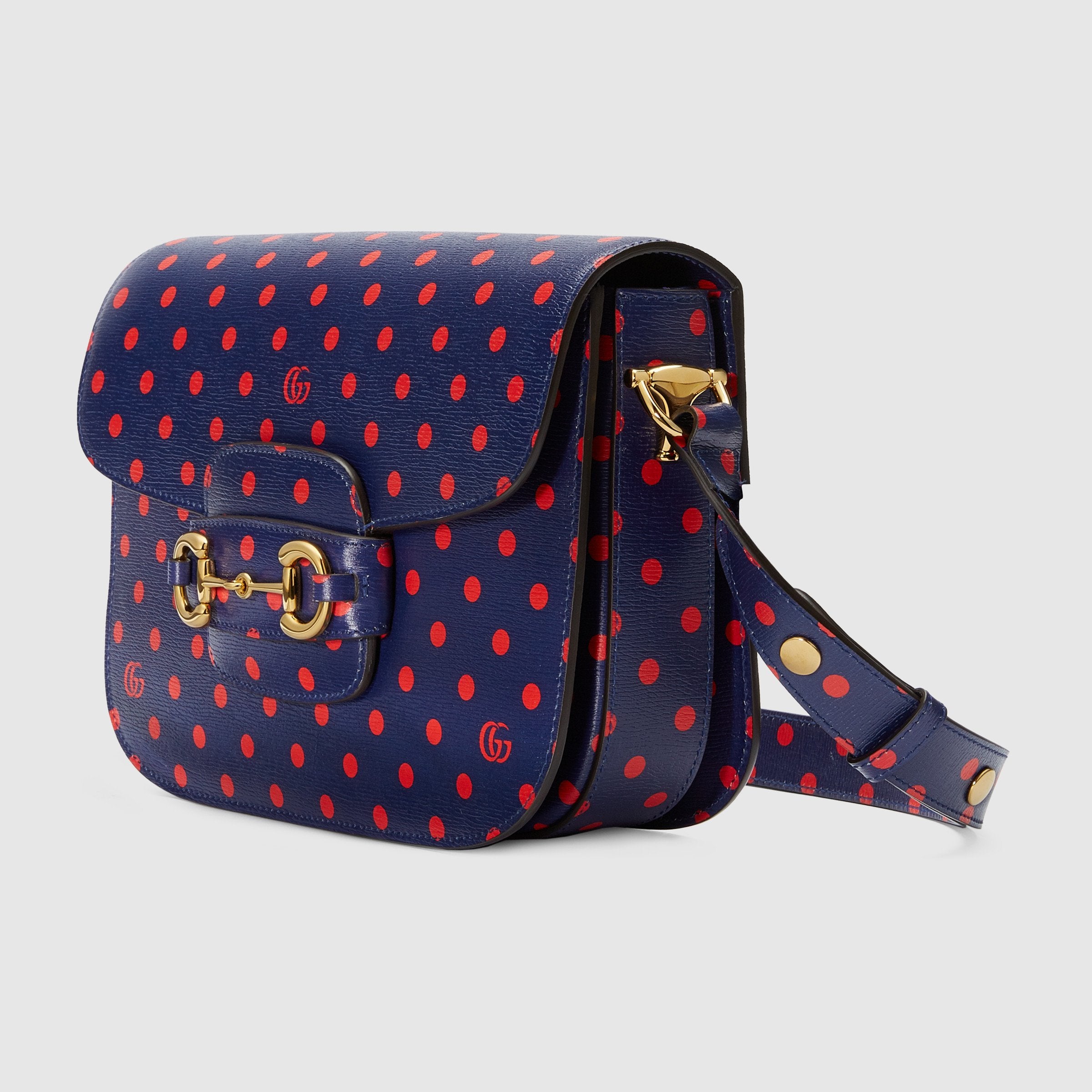 Authentic Gucci 1955 Horsebit Shoulder Bag in Blue | Luxury Leather Handbag for Women | Perfect for Work, Travel & Evening Events