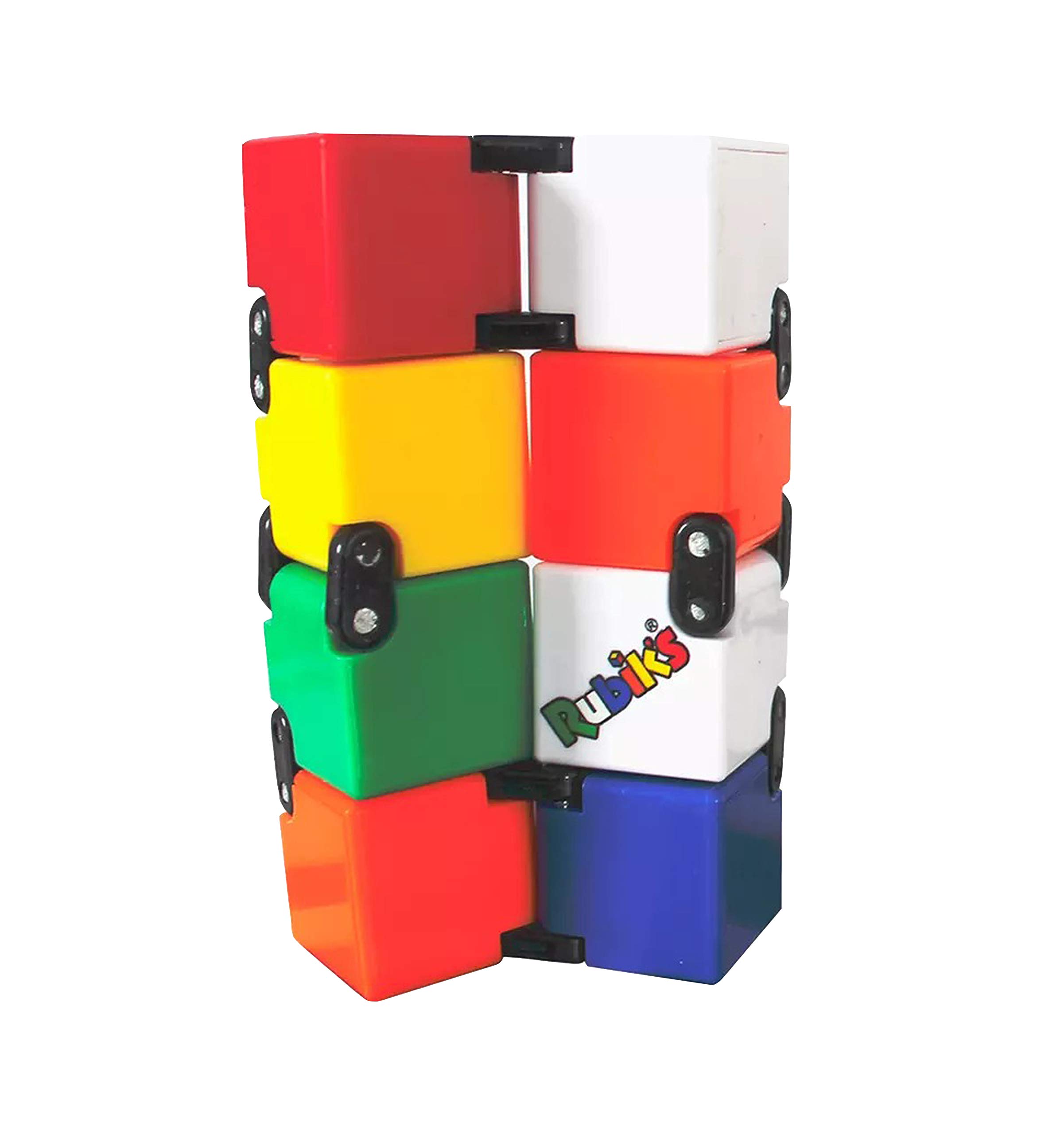 Rubik's Infinity Cube Fidget Toy - Stress Relief & Focus Tool for ADHD, Anxiety - Perfect for Office, School & Travel - Sensory Stimulation & Relaxation Aid