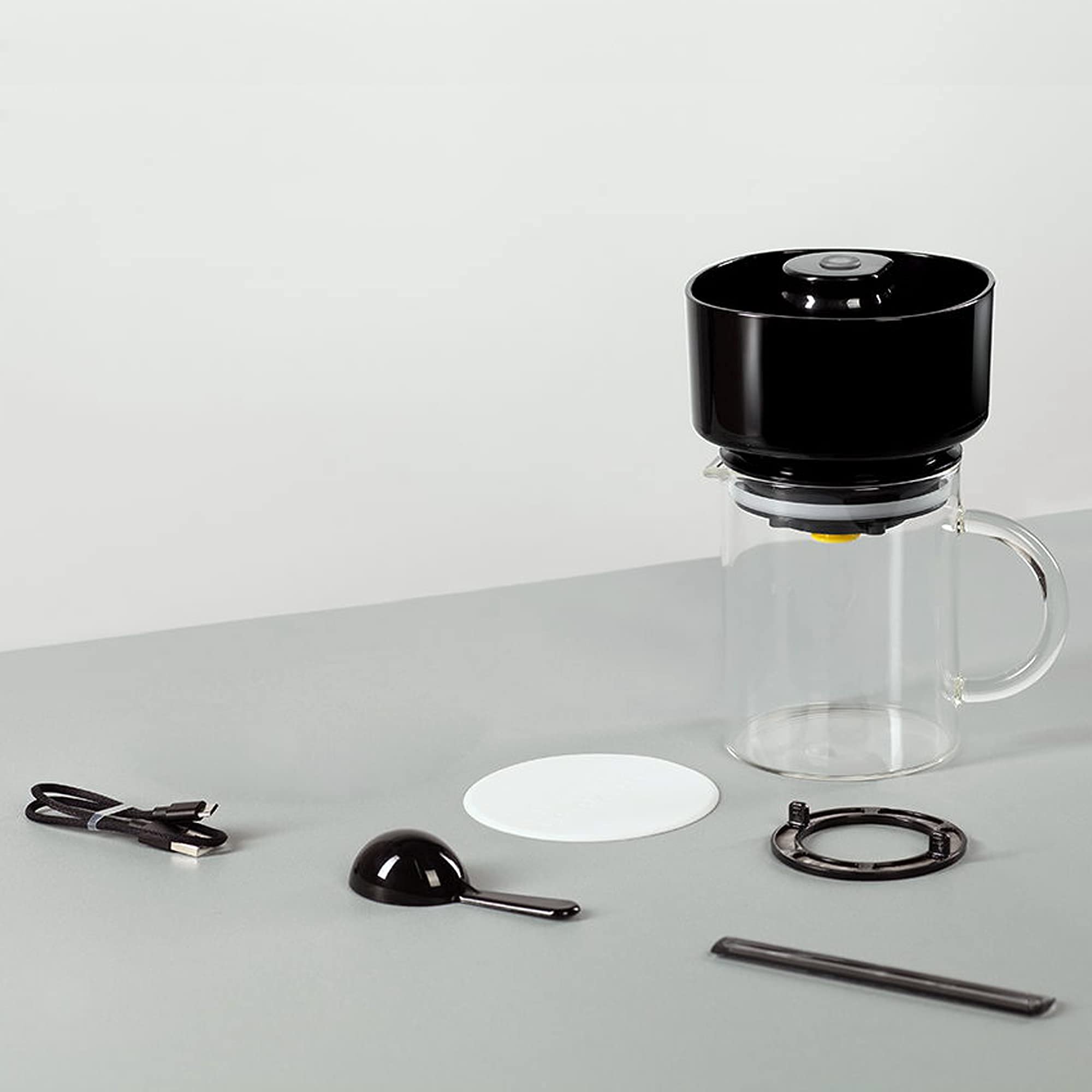 VacOne 2-in-1 Coffee Maker - Hot & Cold Brew for Home/Office