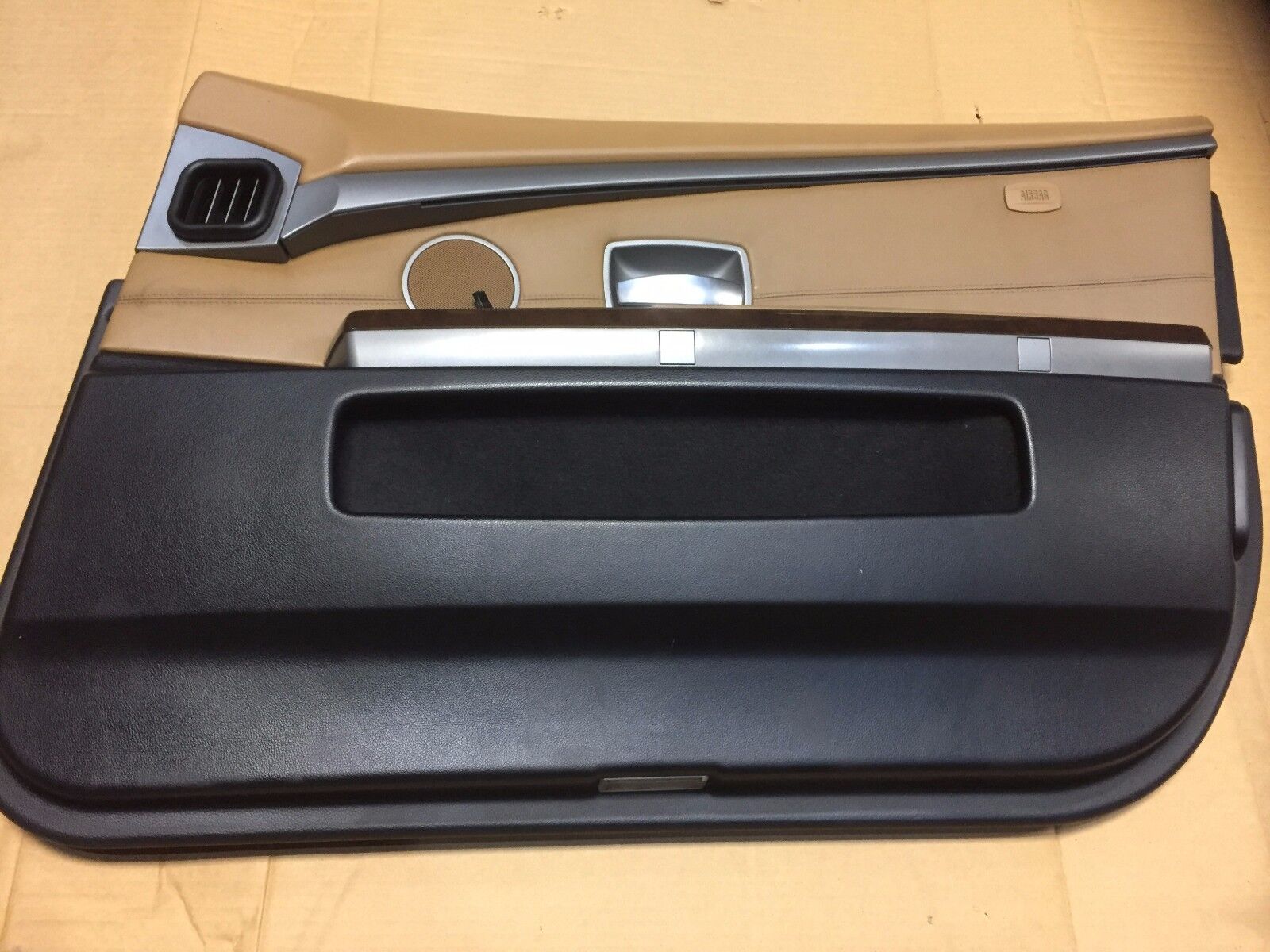 2002-2005 BMW 745i E65 Front Right Door Trim Panel Passenger Side OEM Replacement Part - Perfect for Interior Repair & Restoration Projects