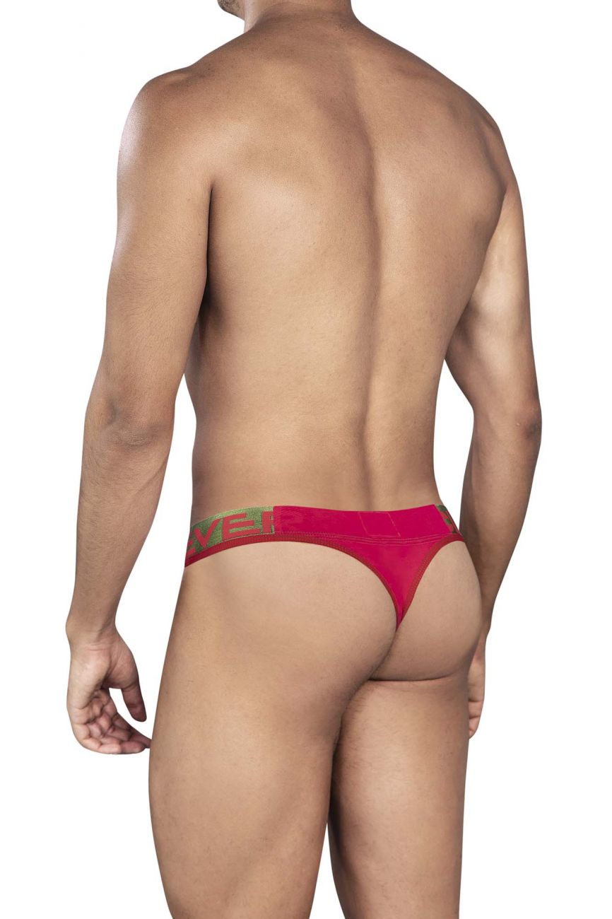 Clever Cerise Thong - Sexy Women's Underwear Lace Panties for Valentine's Day, Bridal Shower & Romantic Occasions