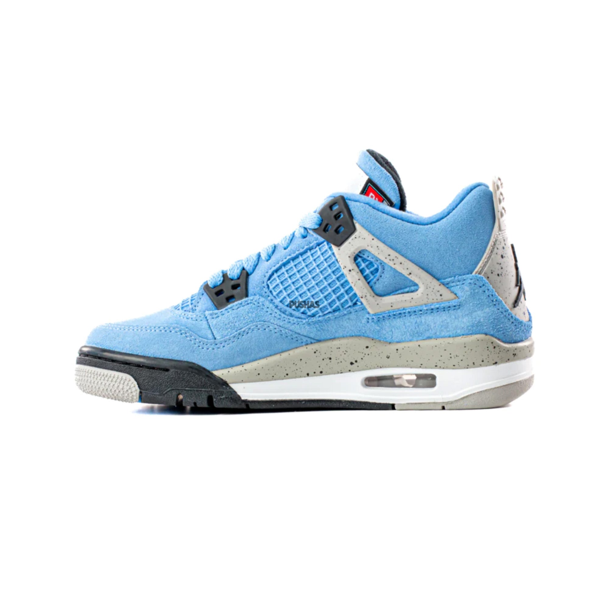 Air Jordan 4 'University Blue' Retro Sneakers (2021 Release) - Men's Basketball Shoes for Casual Wear & Street Style