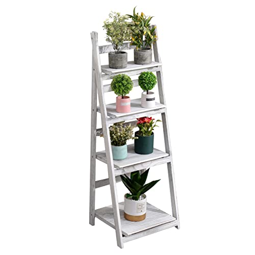 4-tier Vintage White