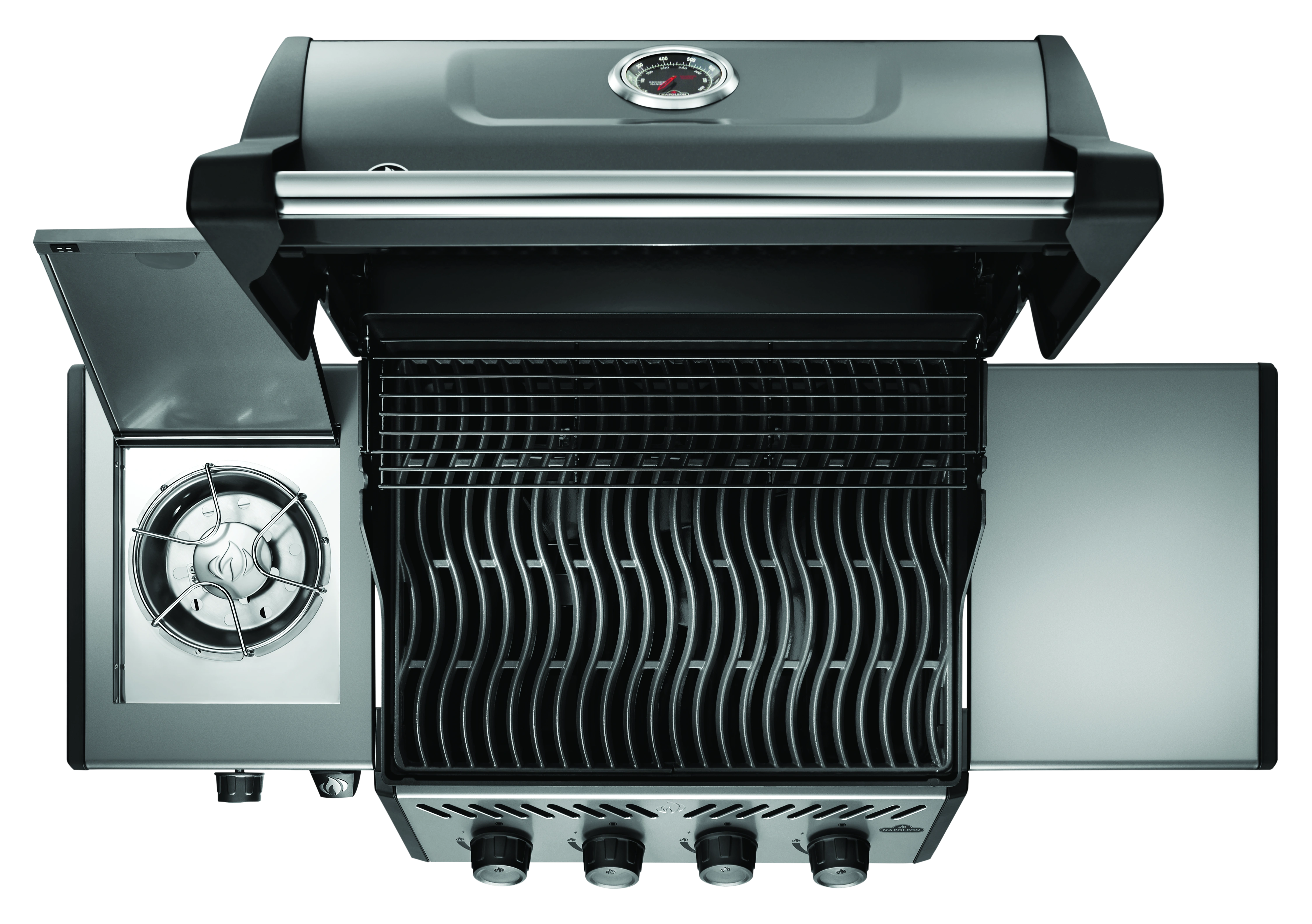 Napoleon Freestyle 425 4-Burner Propane Gas Grill with Side Burner | F425DSBPGT ECP | Perfect for Backyard BBQs, Patio Cooking & Outdoor Entertaining