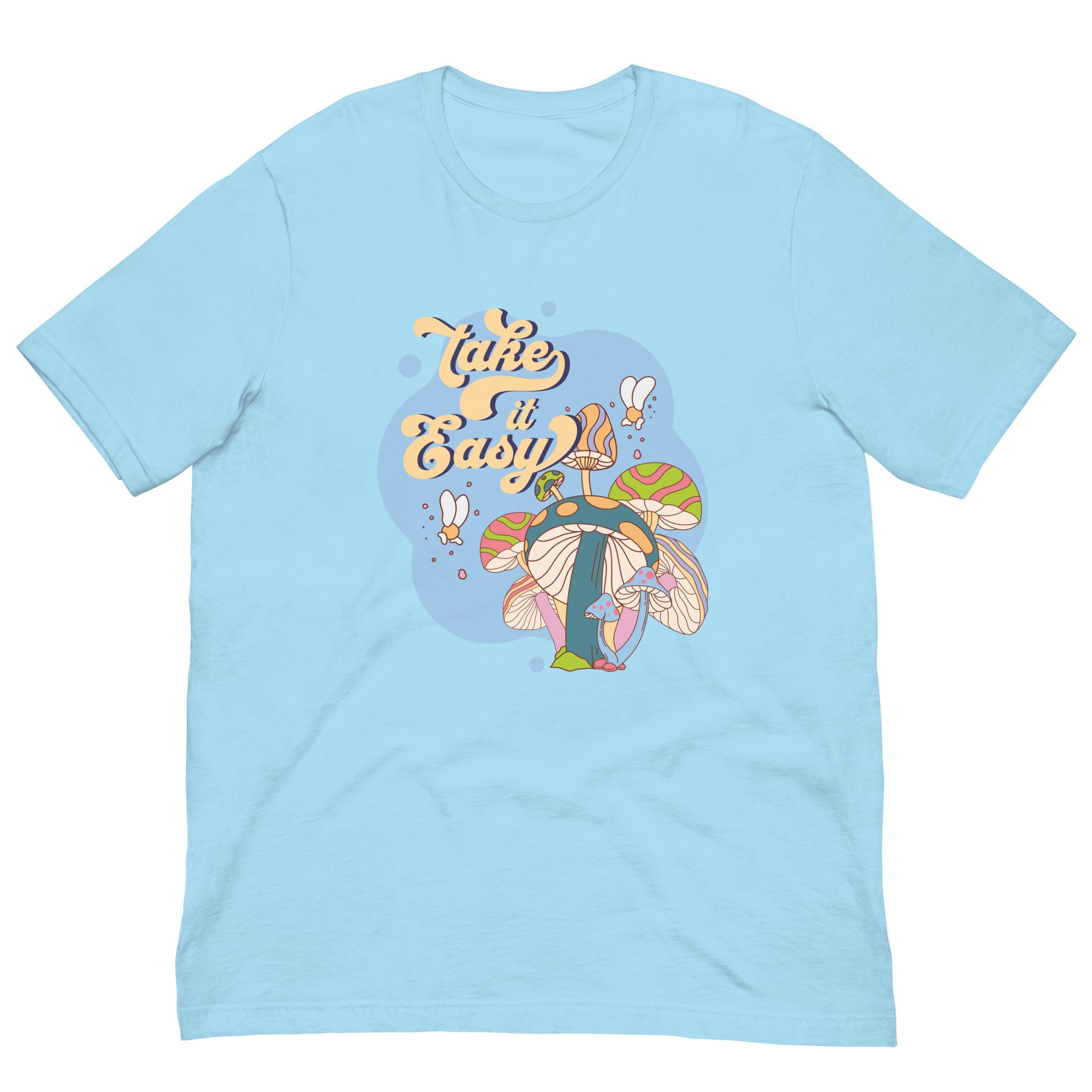 Take It Easy Unisex T-Shirt - Soft Cotton Comfort Fit Tee for Men & Women - Perfect for Casual Wear, Outings, and Everyday Comfort