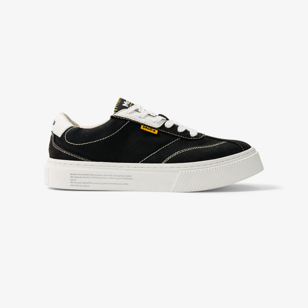 MoEa GEN4 Black Banana Sneakers - Trendy Comfortable Running Shoes for Men & Women - Perfect for Gym, Workouts, and Casual Wear