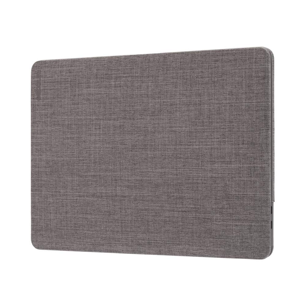 Durable Textured Hardshell Case with Soft NanoSuede Lining for MacBook Pro 13-inch (2016-2019) - Lightweight Ash Grey Protective Cover | Perfect for Work, Travel & Everyday Use