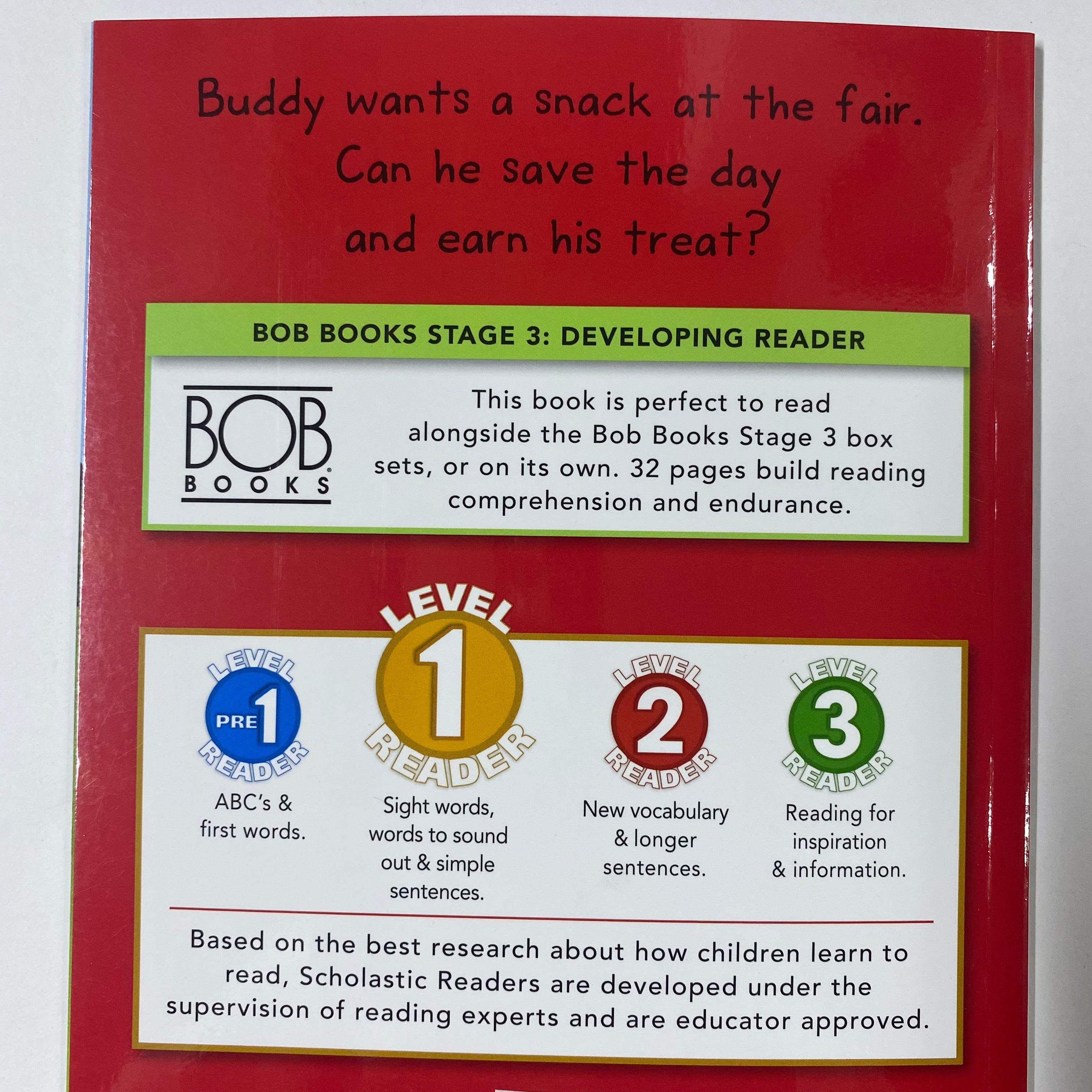 Bob Books Stories: Scholastic Reader Level 1 - Buddy to the Rescue | Early Reading Books for Kids Ages 4-6 | Perfect for Homeschooling & Classroom Learning