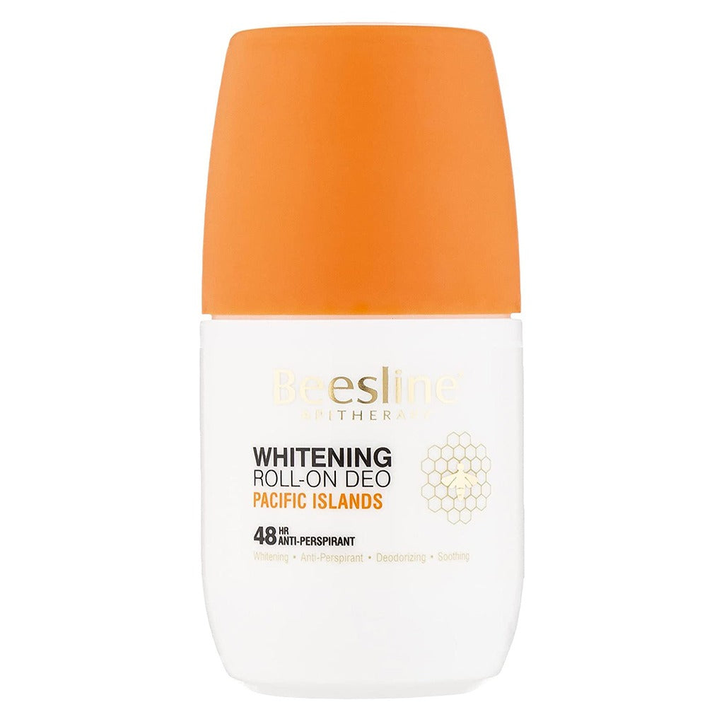 Beesline Apitherapy Whitening Deodorant Roll-On - Natural & Effective 50mL for Fresh All Day - Perfect for Travel & Outdoor Activities in Pacific Islands