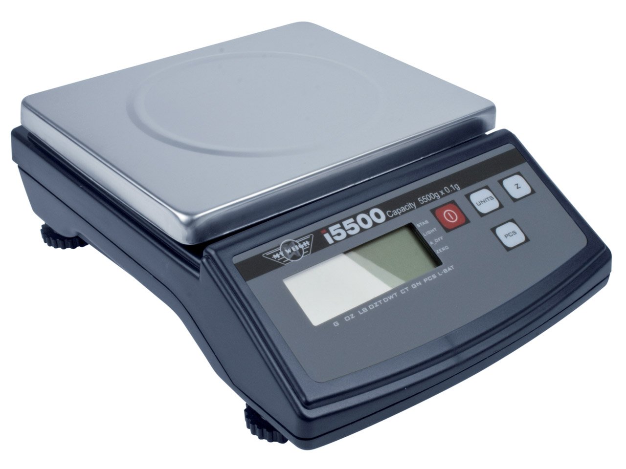 My Weigh iBalance 5500 Digital Precision Scale - 5500g Capacity, 0.1g Accuracy for Jewelry, Coffee, Food & Lab Measurements | Compact Tabletop Design for Home & Commercial Use