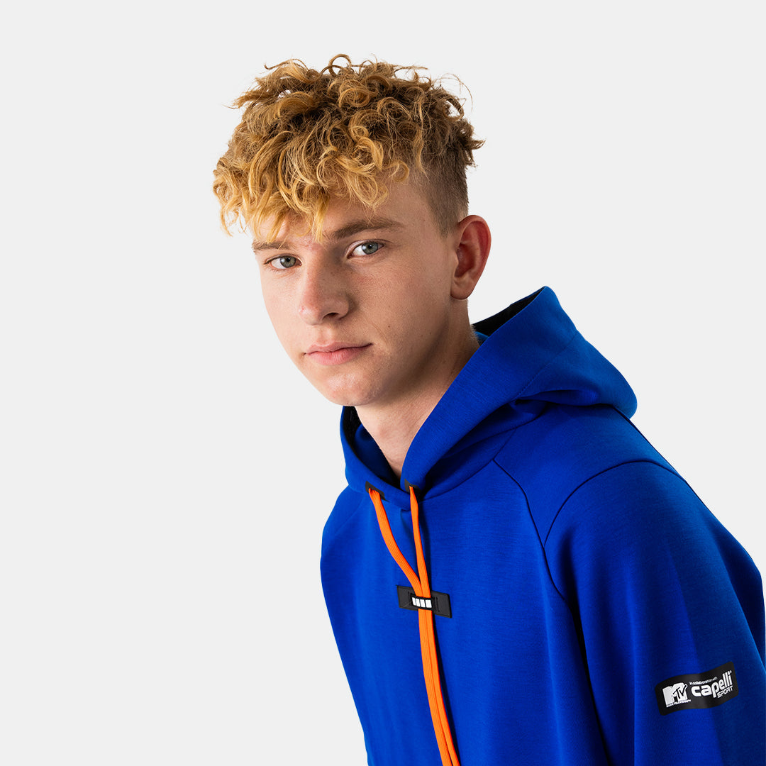 MTV Men's Elevate Hoodie - Soft & Comfortable Pullover Sweatshirt for Casual Wear, Gym & Outdoor Activities