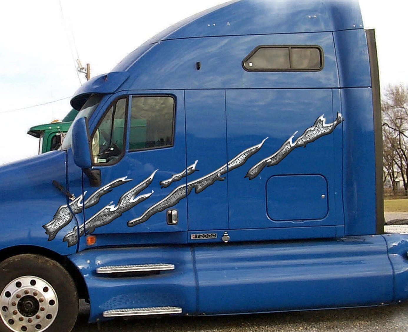 Splatter Diamond Plate Vinyl Decals - Waterproof Car, Truck & Semi Trailer Graphics for Vehicle Customization - Perfect for Auto Body, Windows & Chrome Accents