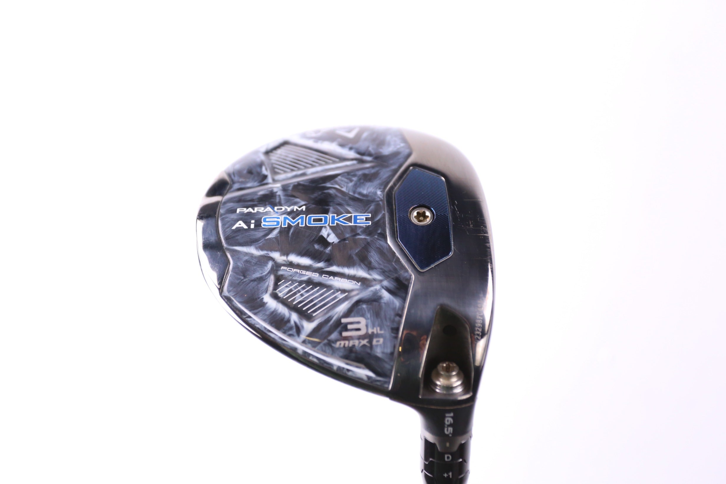 Used Callaway Paradym Ai Smoke MAX D 3HL Wood - Right Handed 16.5° Senior Flex Golf Club for Men | Perfect for High Launch & Distance on Fairways