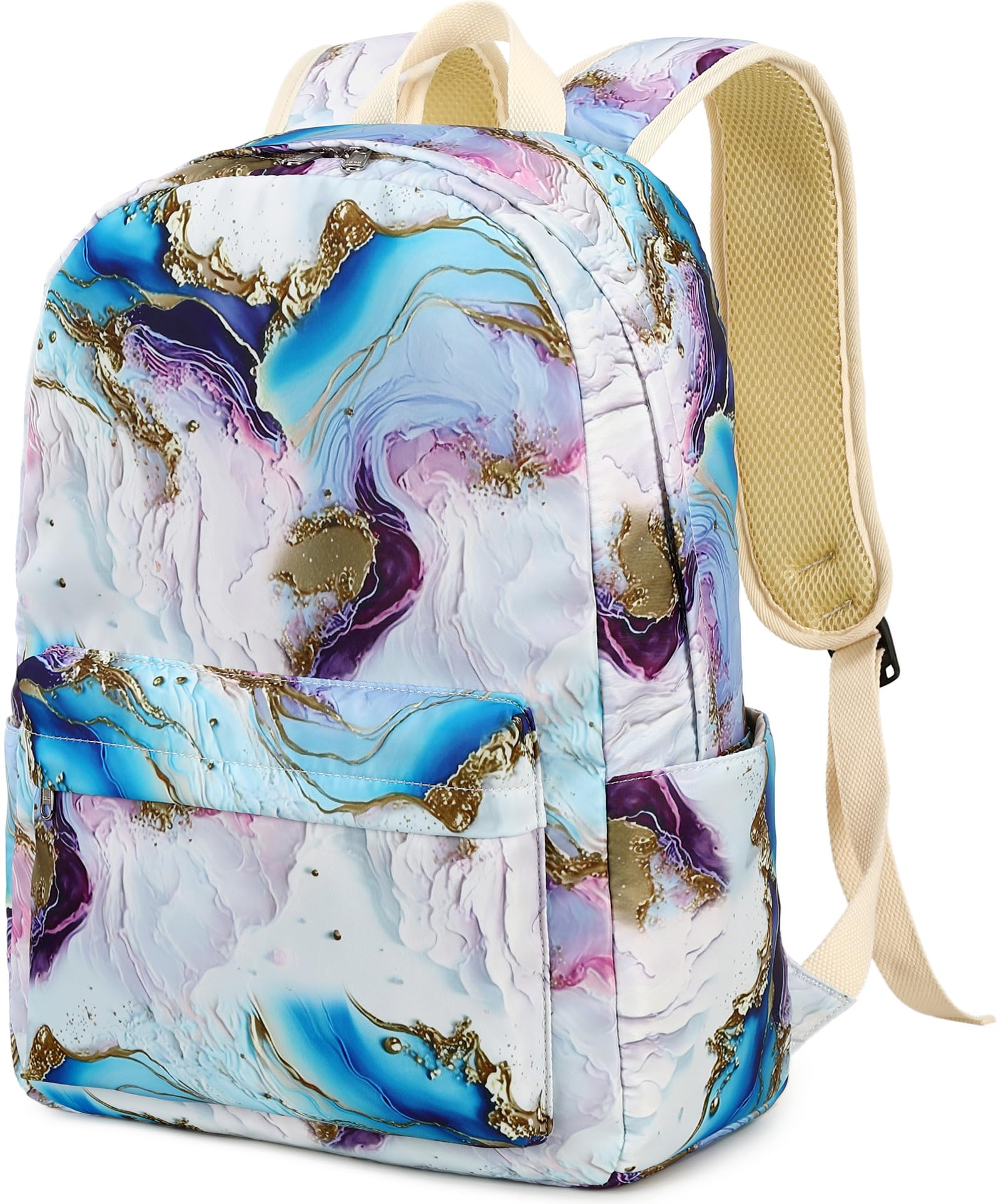 CAMTOP Girls Backpack with Lunch Box Set - Durable School Bookbag for Kids - Perfect for School, Travel & Daily Use