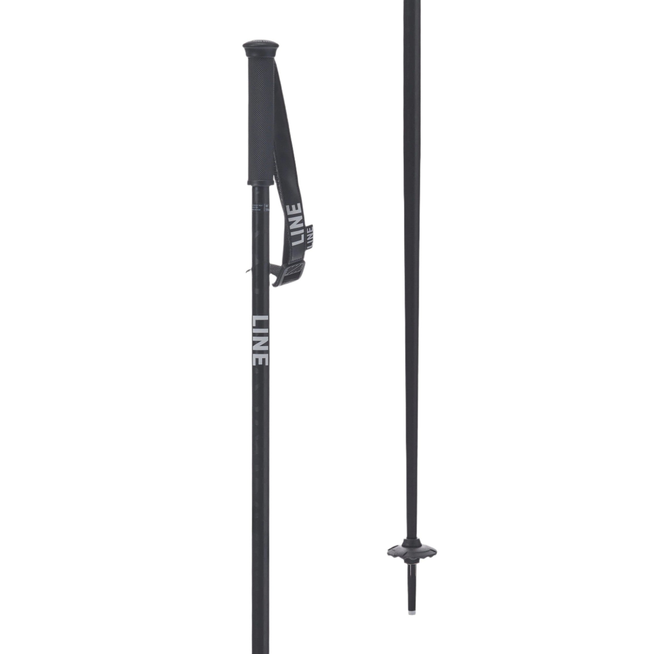 2026 Line Tac Ski Poles - Lightweight Aluminum Adjustable Ski Poles for Men & Women - Perfect for Downhill, Cross-Country & Backcountry Skiing