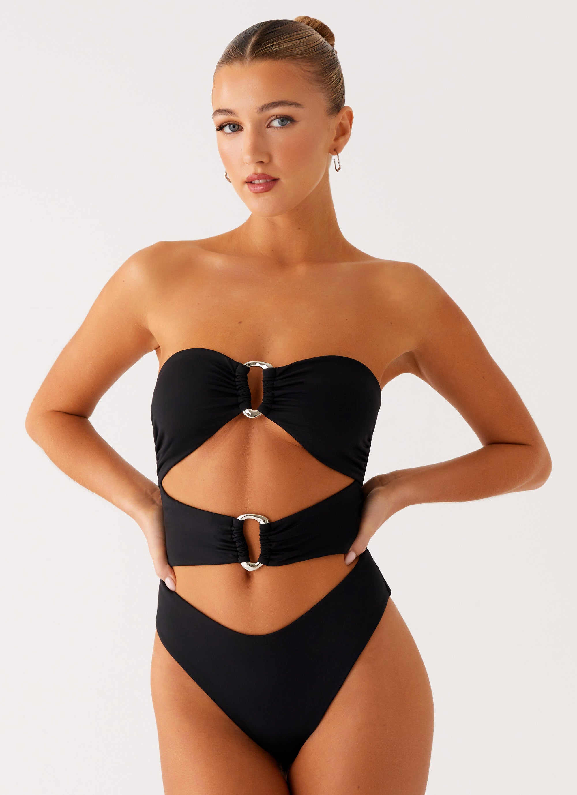 Grenada One Piece Swimsuit for Women - Black - Perfect for Beach, Pool & Summer Vacations