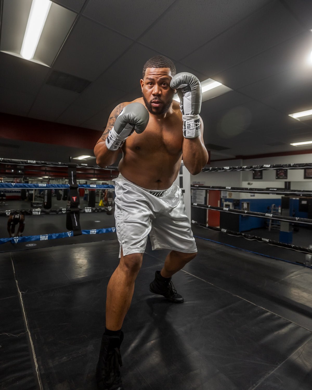 TITLE Boxing Edge Boxing Trunks - Premium MMA & Training Shorts for Men - Perfect for Boxing, Kickboxing & Fitness Workouts