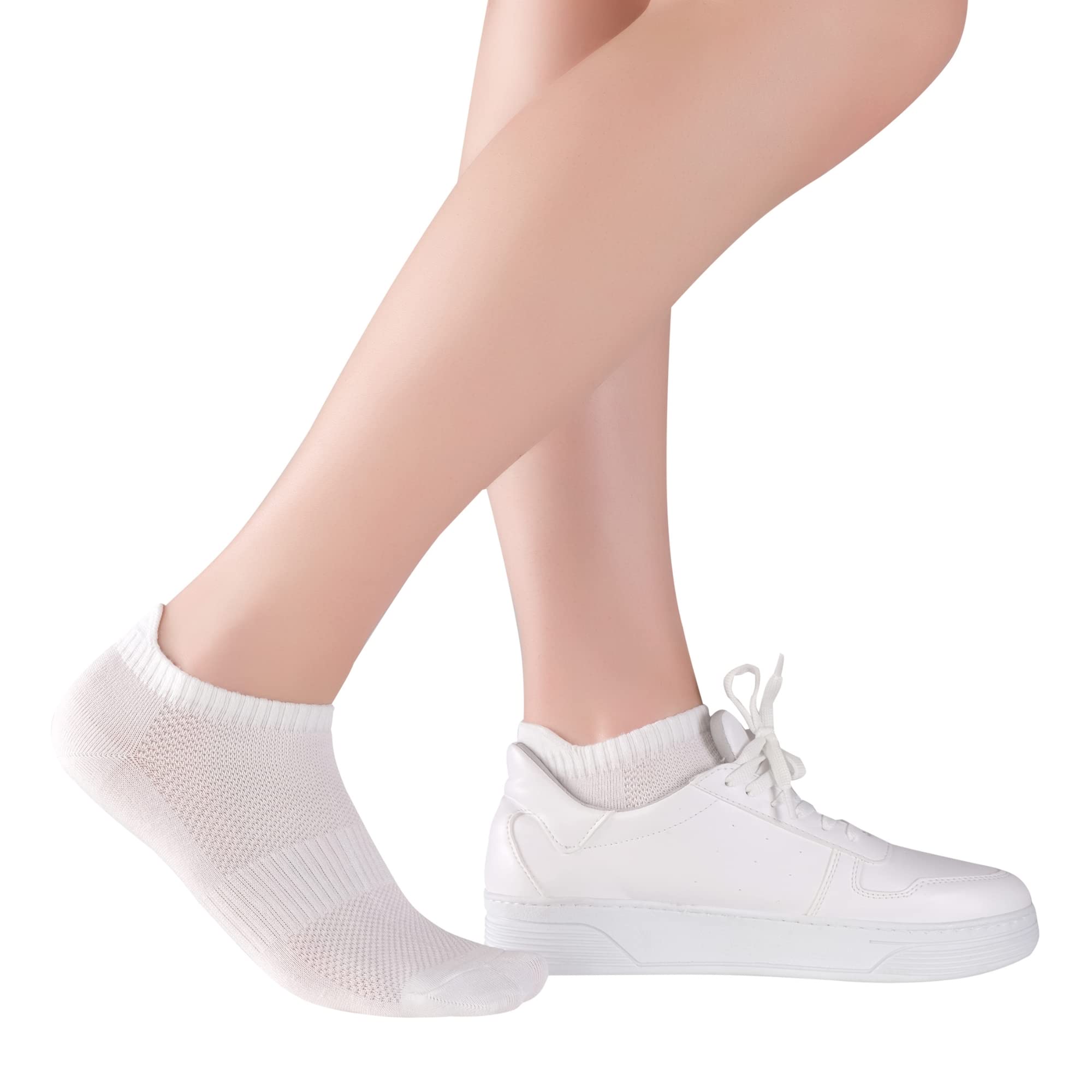 **Ultra Soft Breathable Unisex Thin Rayon Ankle Socks - 8 Pairs (Size 11-13) - Low Cut Athletic Running Socks for Women & Men - Perfect for Sports, Gym, Yoga & Everyday Wear**