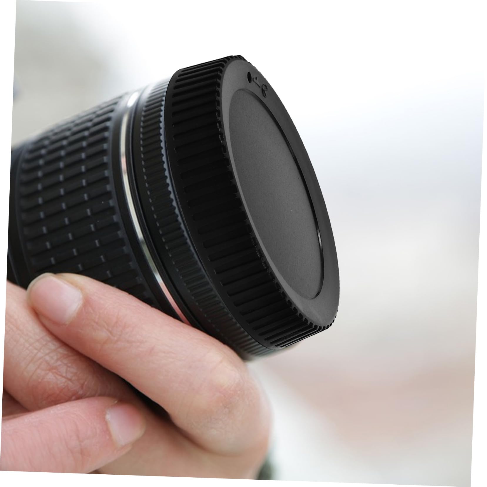 HOMSFOU 3 Sets Lens Cap Camera Accessories - ABS Dust Cover for Front & Rear Camera Lens Protection - Perfect for DSLR, Mirrorless, and Digital Cameras - Ideal for Travel, Photography, and Professional Shoots