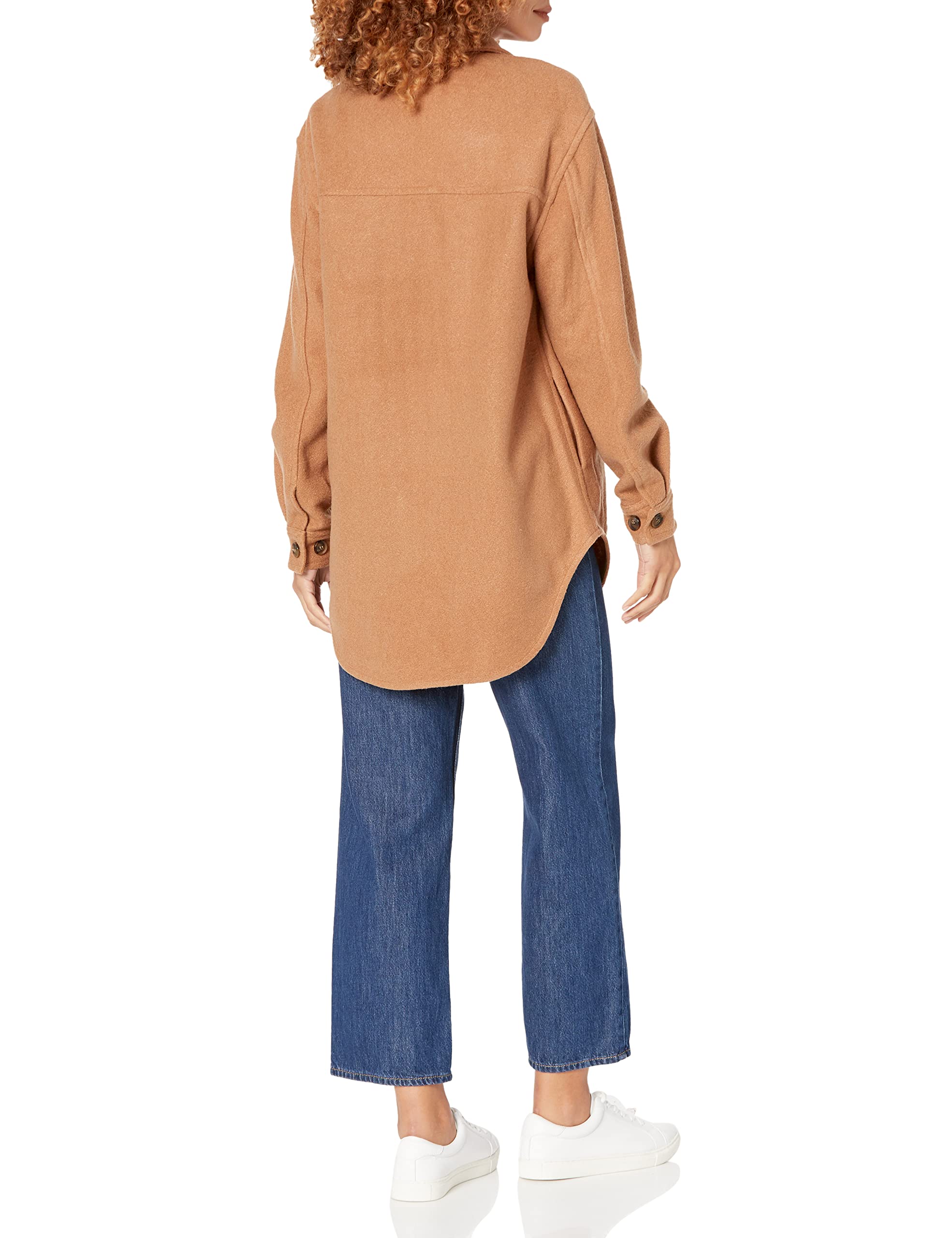BLANKNYC Women's Fleece Shacket Jacket - Cozy & Stylish Outerwear for Fall & Winter | Perfect for Casual Outings, Layering & Outdoor Activities