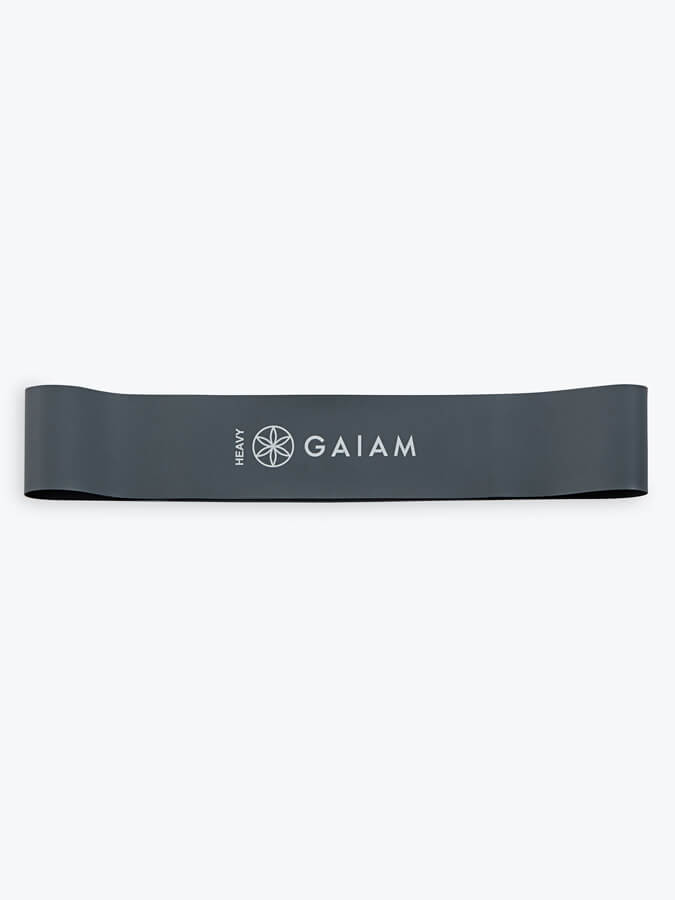 Gaiam Mini Resistance Bands Set - 3 Pack with Different Resistance Levels for Home Workouts, Yoga, Pilates & Physical Therapy