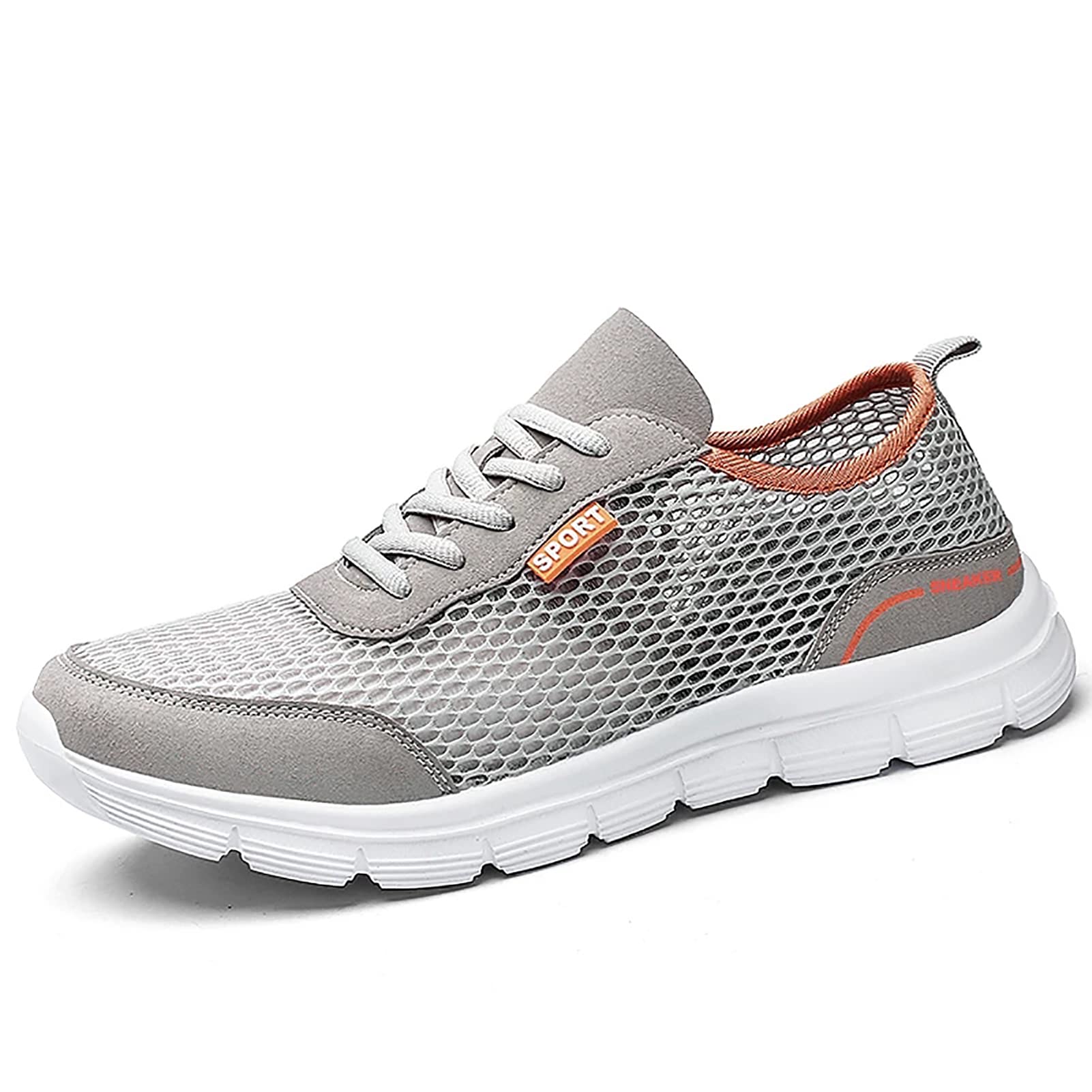 ZYMQ Men's Loafers - Lightweight Breathable Mesh Casual Sneakers for Autumn | Slip-On Comfortable Shoes for Walking, Travel & Daily Wear