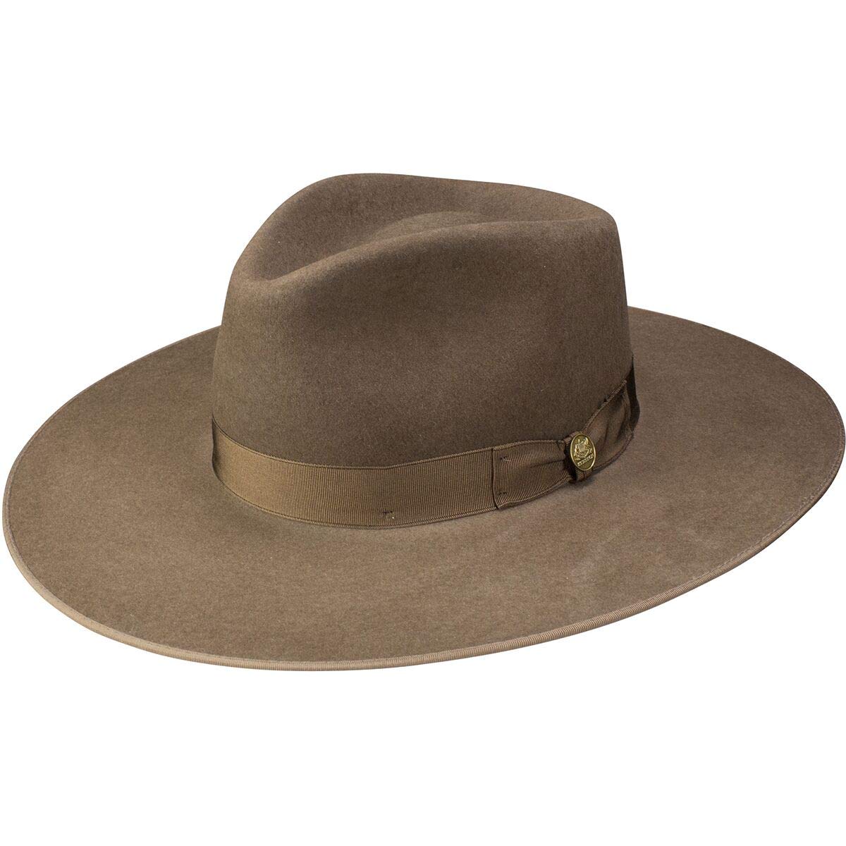 Stetson Midtown B Hat for Men - Premium Oak Brown Cowboy Hat, XL Size - Perfect for Western Rides, Country Music Festivals & Outdoor Adventures