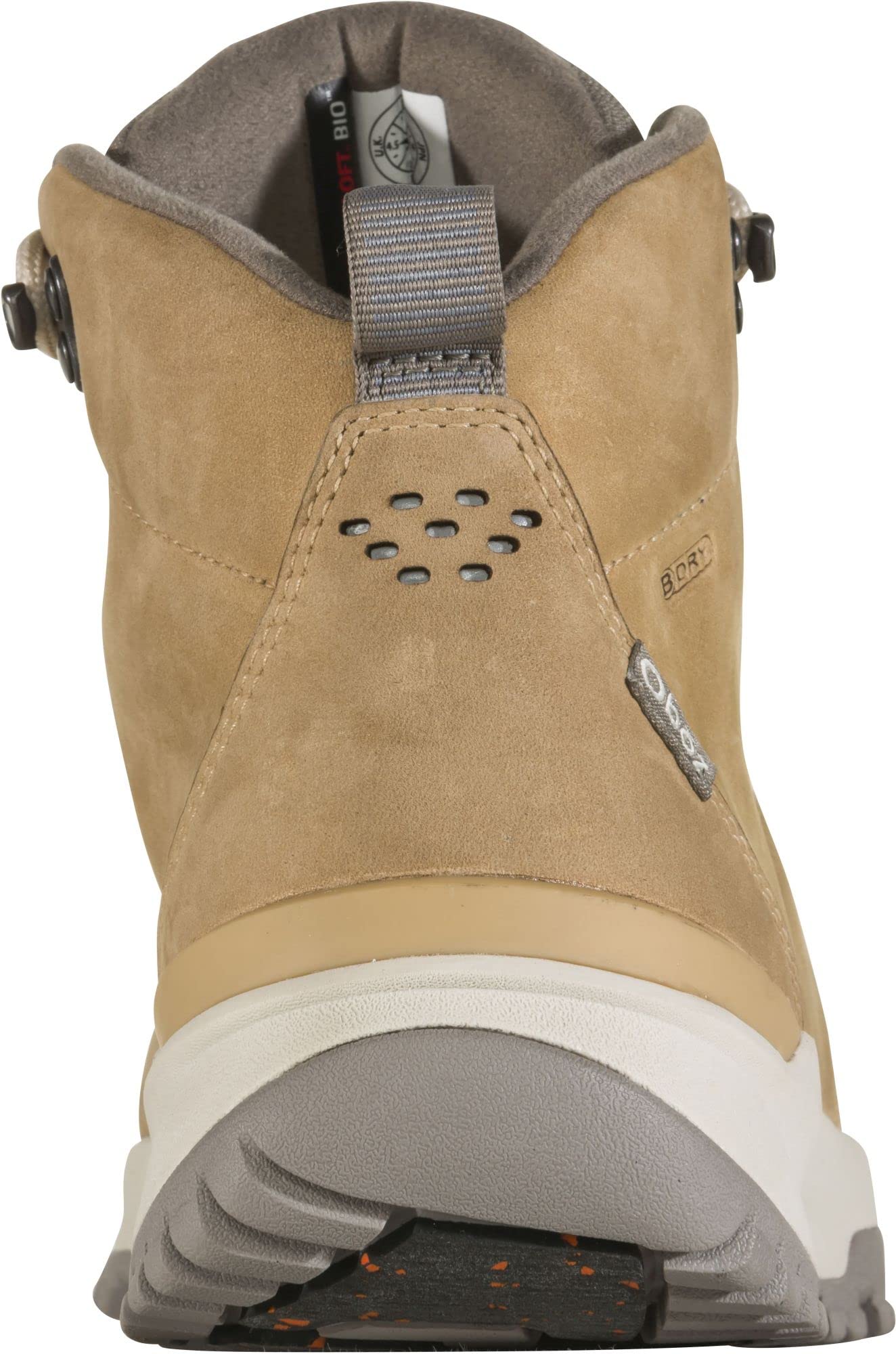 Oboz Sphinx Mid Insulated B-Dry Waterproof Hiking Boots for Women - Iced Coffee Size 10 | Warm Winter Trekking & Outdoor Adventure Footwear